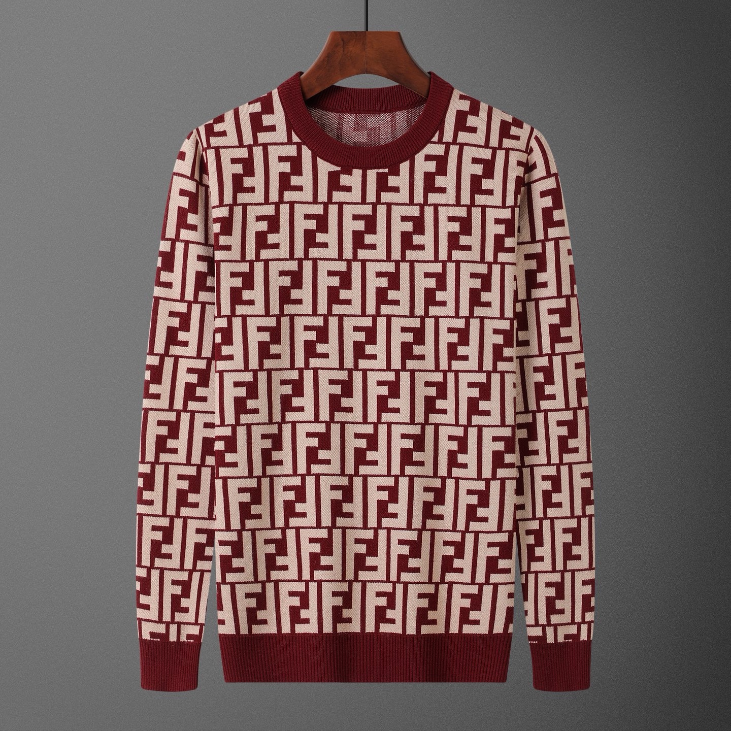 Cheap Fendi Sweaters for Men in 225098, $65 USD- [IB225098] - Replica Fendi Sweaters for Men
