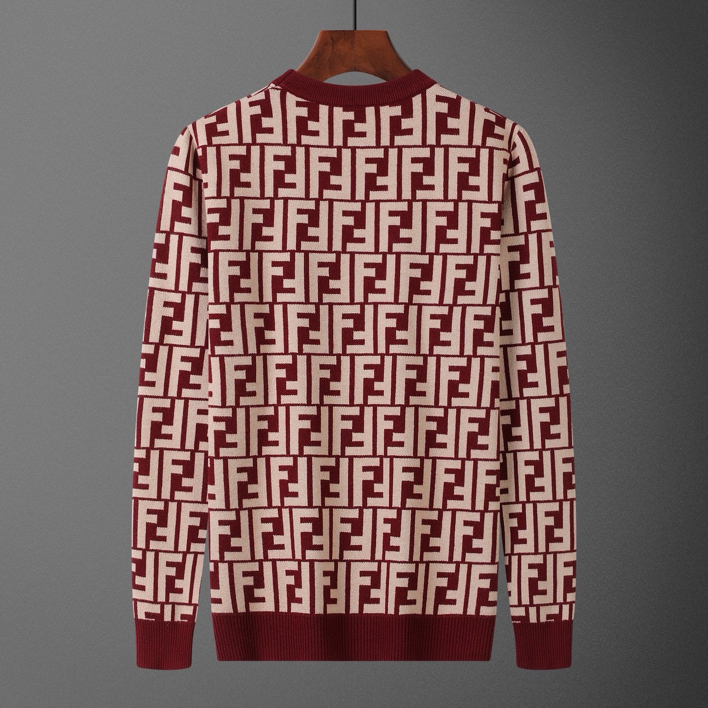 Cheap Fendi Sweaters for Men in 225098, $65 USD- [IB225098] - Replica Fendi Sweaters for Men