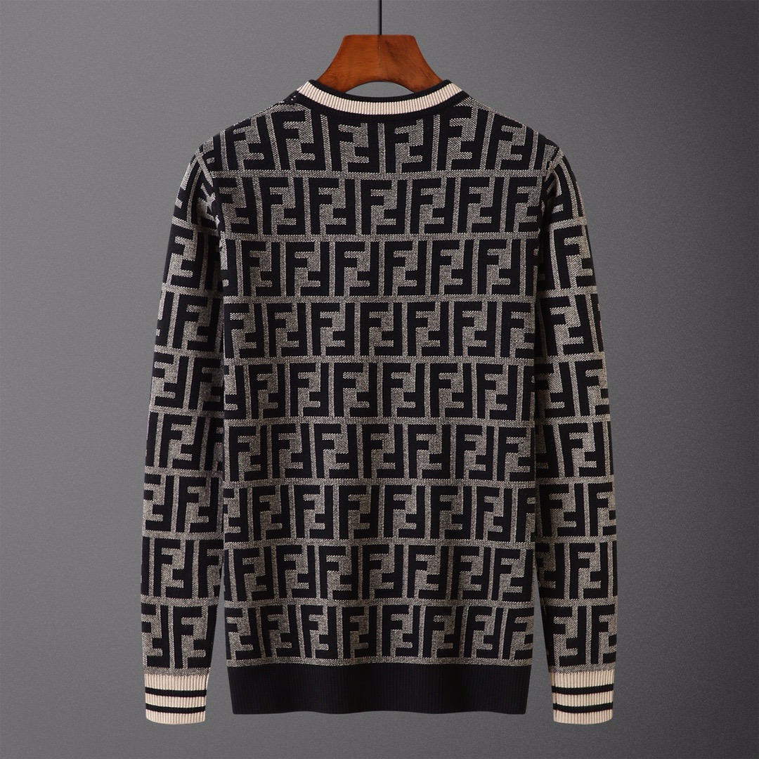 Cheap Fendi Sweaters for Men in 225099, $65 USD- [IB225099] - Replica Fendi Sweaters for Men