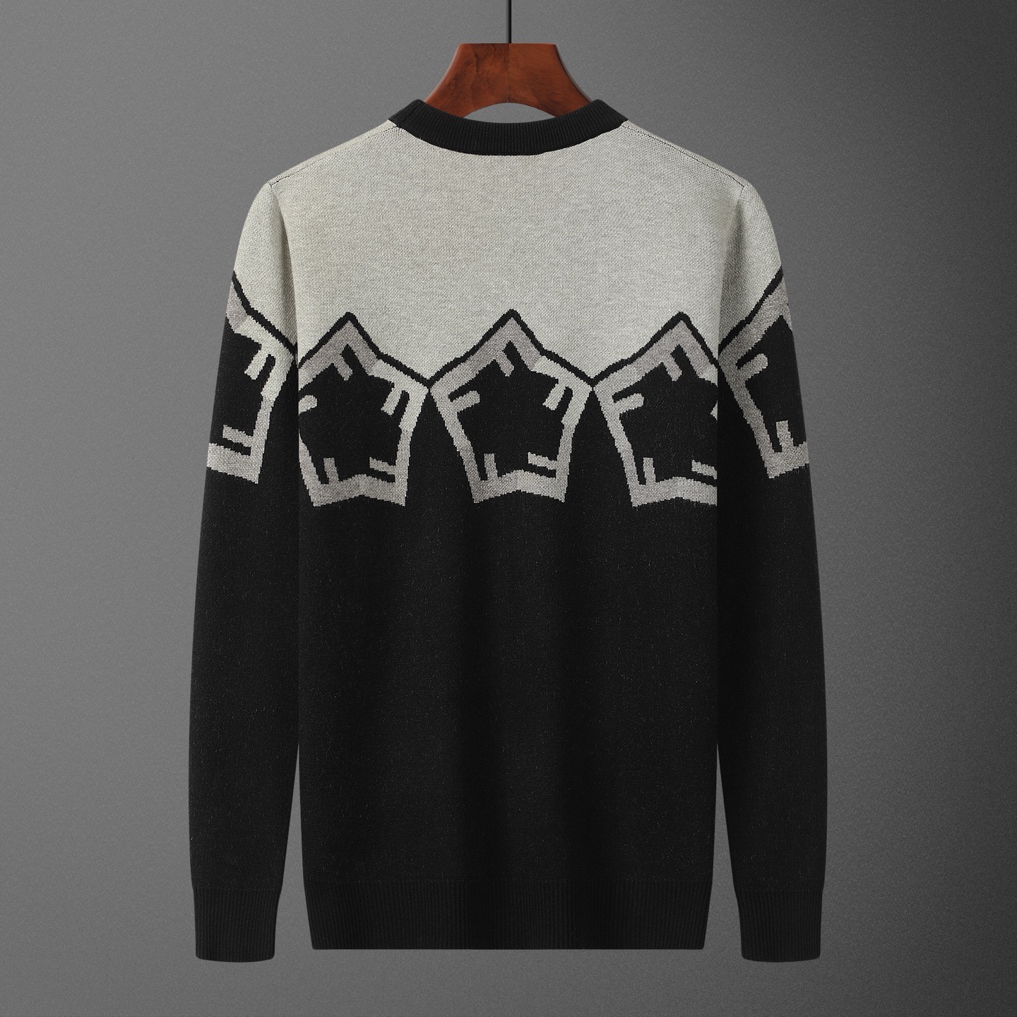 Cheap Fendi Sweaters for Men in 225101, $65 USD- [IB225101] - Replica Fendi Sweaters for Men