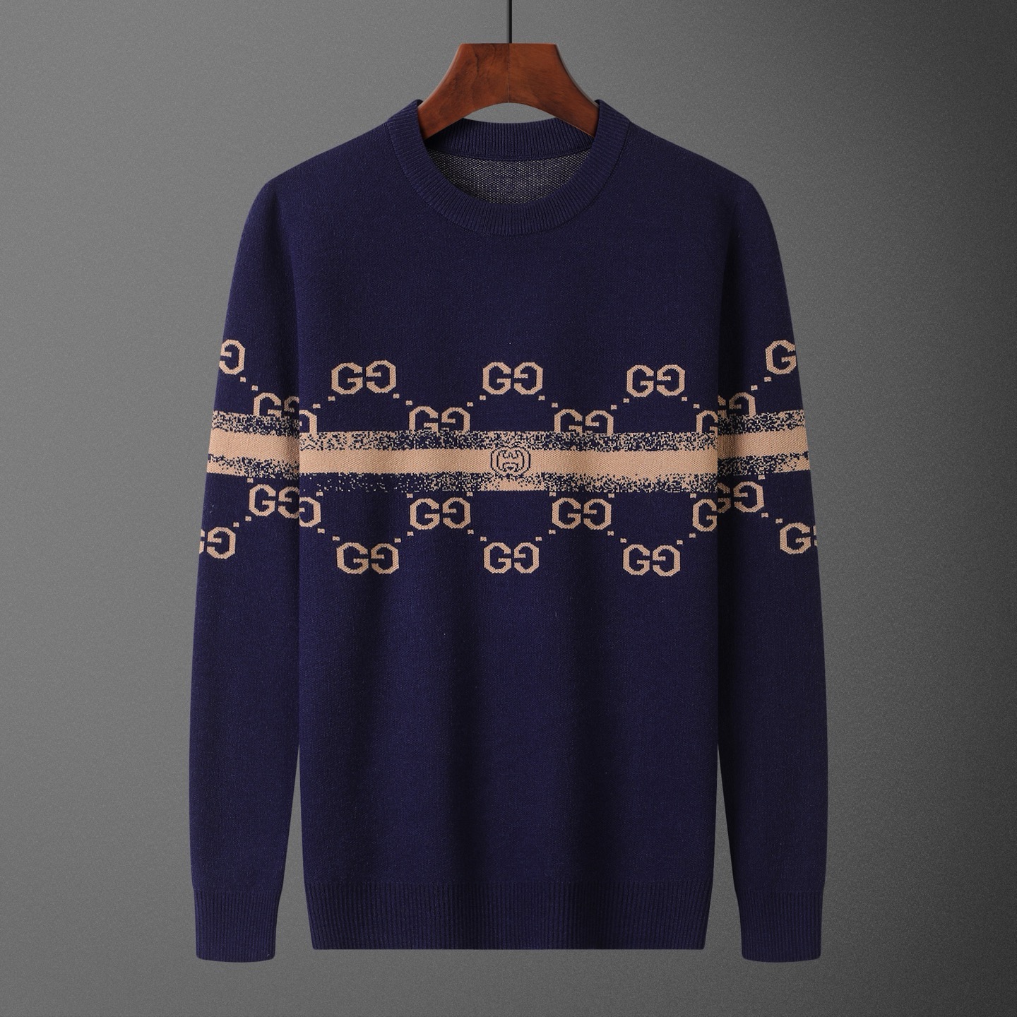 Cheap Gucci Sweaters for Men in 225113, $65 USD- [IB225113] - Replica Gucci Sweaters for Men