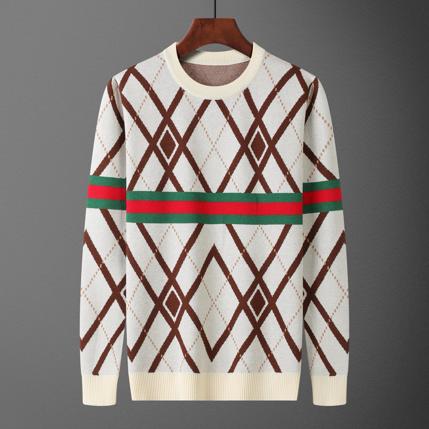 Cheap Gucci Sweaters for Men in 225122, $65 USD- [IB225122] - Replica Gucci Sweaters for Men