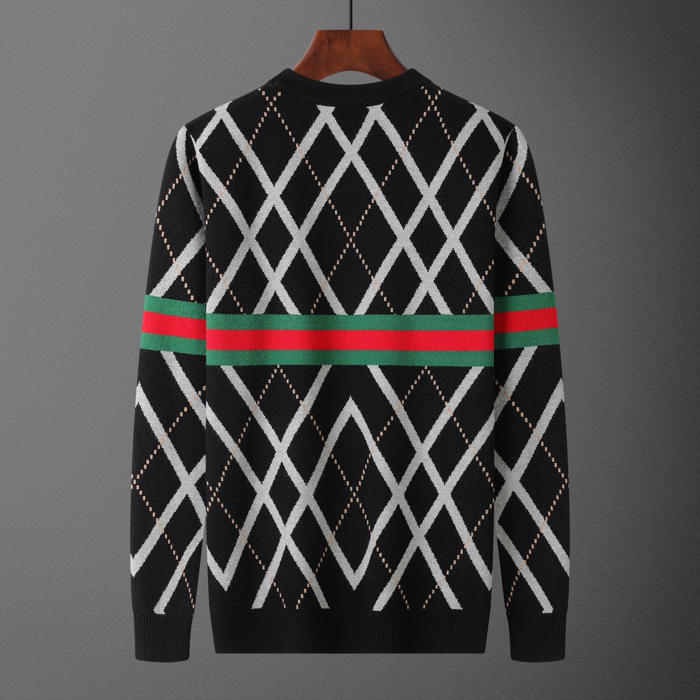 Cheap Gucci Sweaters for Men in 225123, $65 USD- [IB225123] - Replica Gucci Sweaters for Men