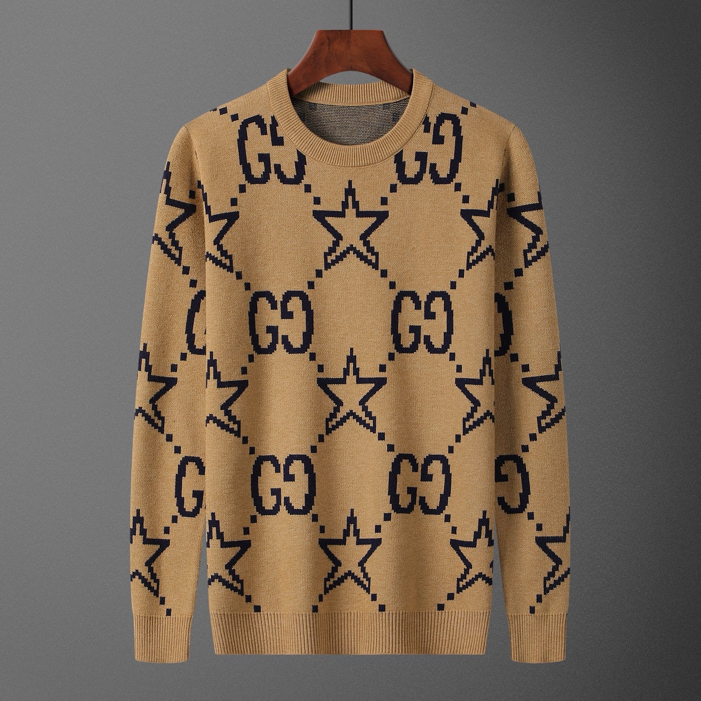 Cheap Gucci Sweaters for Men in 225124, $65 USD- [IB225124] - Replica Gucci Sweaters for Men