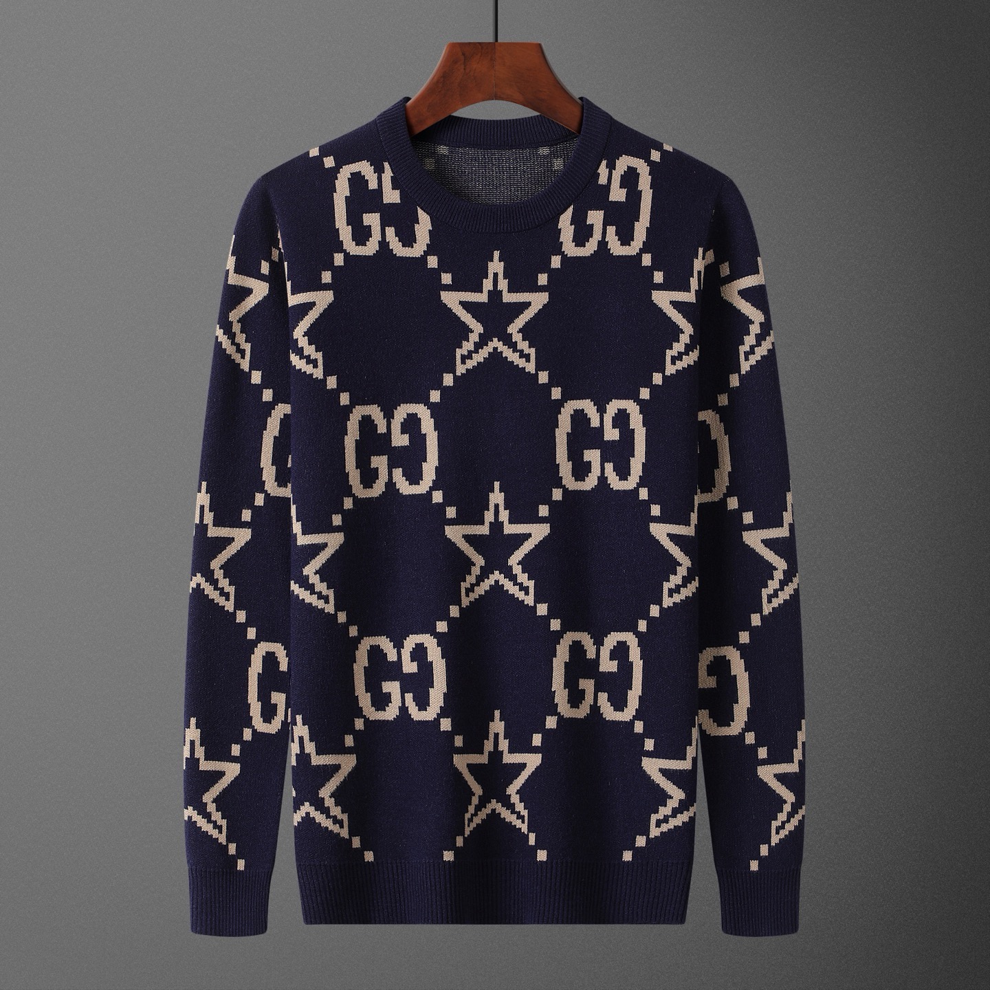 Cheap Gucci Sweaters for Men in 225125, $65 USD- [IB225125] - Replica Gucci Sweaters for Men