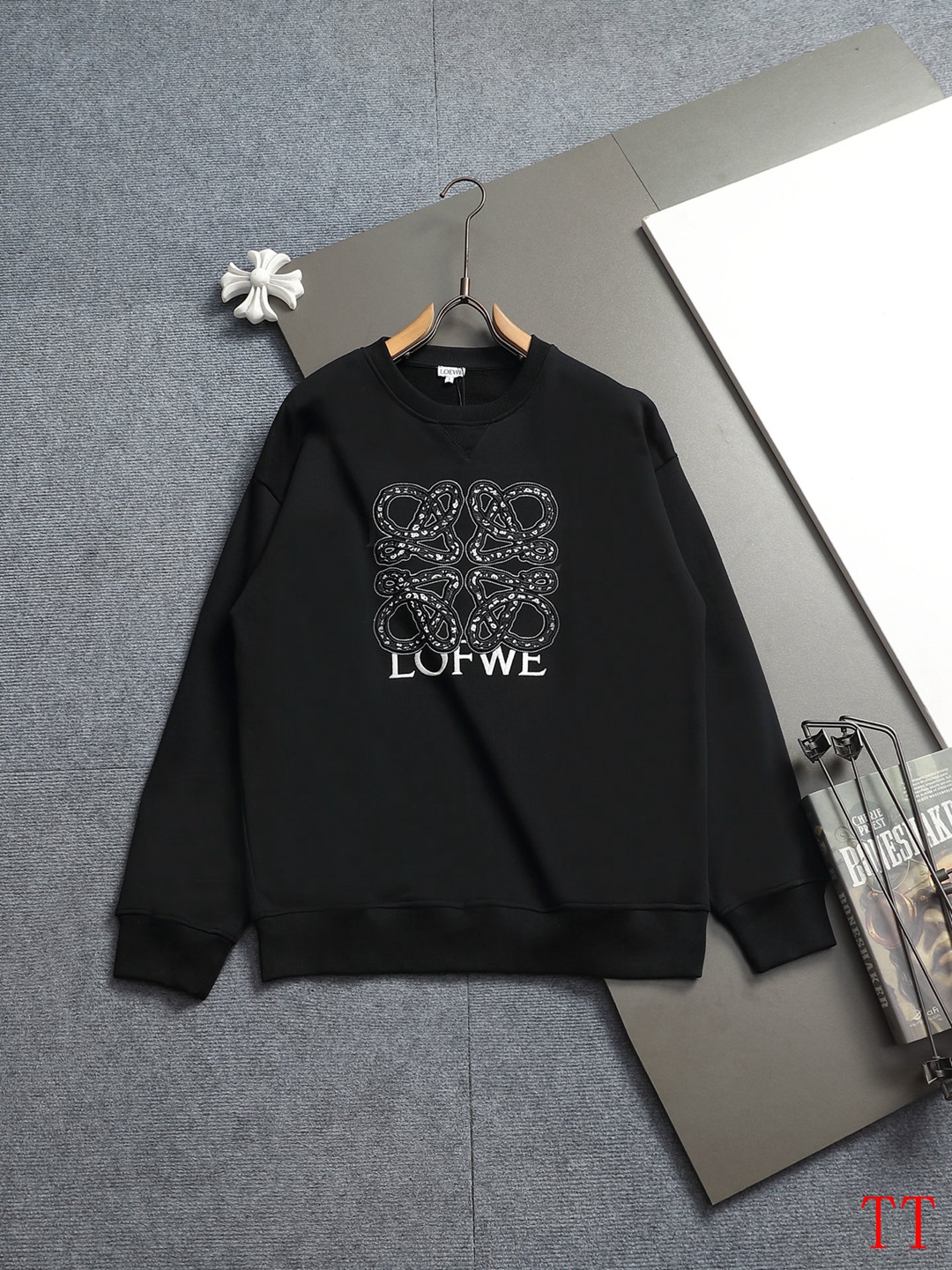 Cheap Loewe Hoodies in 225185, $55 USD- [IB225185] - Replica Loewe Hoodies