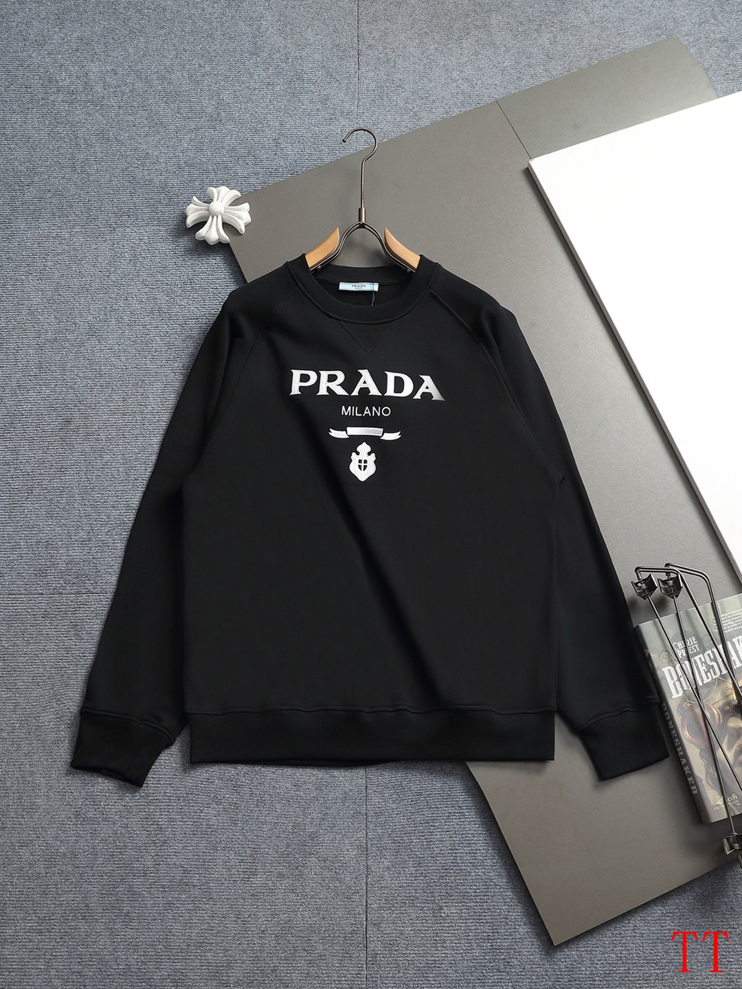 Cheap Prado Hoodies in 225195, $55 USD- [IB225195] - Replica Prado Hoodies
