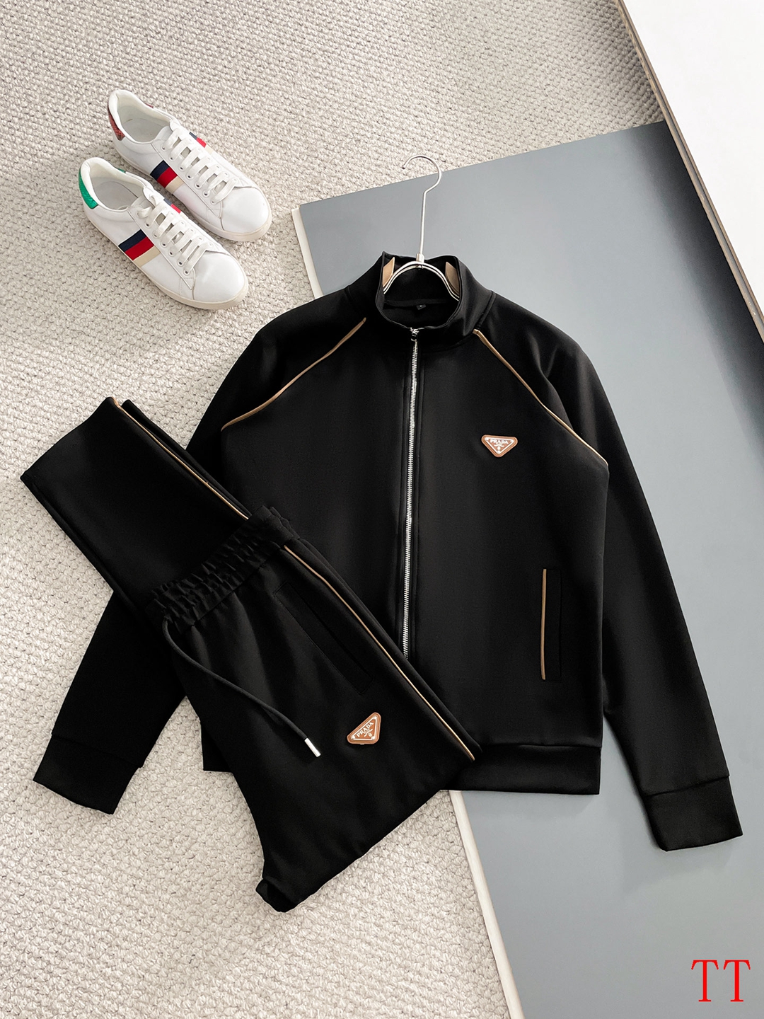Cheap Prada Tracksuits for Men in 225210, $90 USD- [IB225210] - Replica Prada Tracksuits for Men