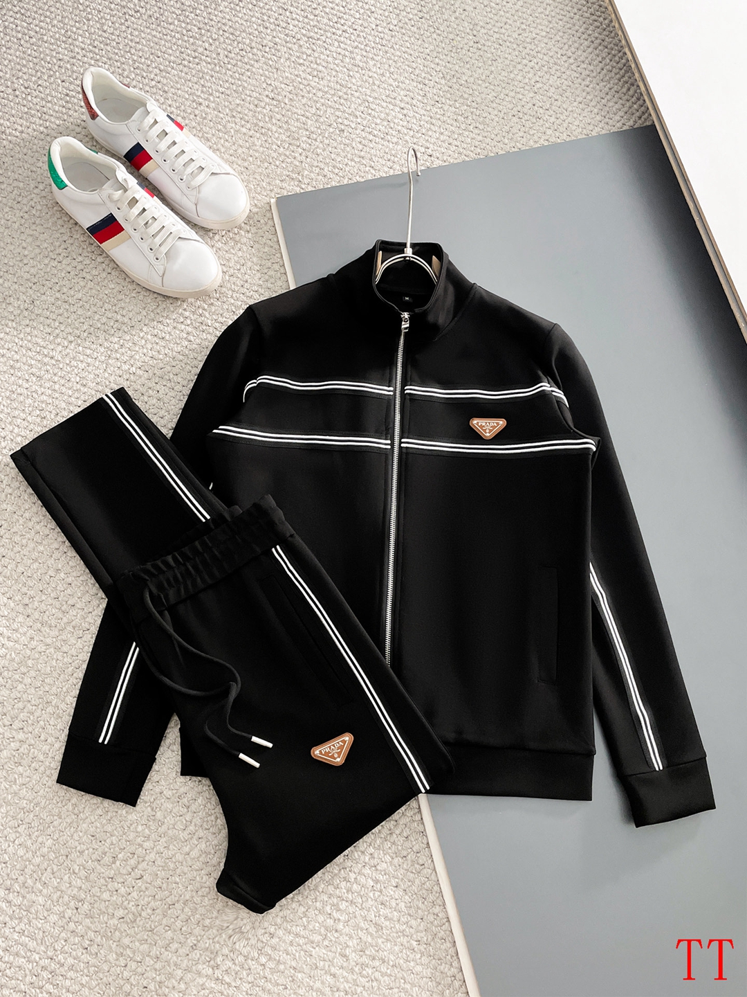 Cheap Prada Tracksuits for Men in 225214, $90 USD- [IB225214] - Replica Prada Tracksuits for Men