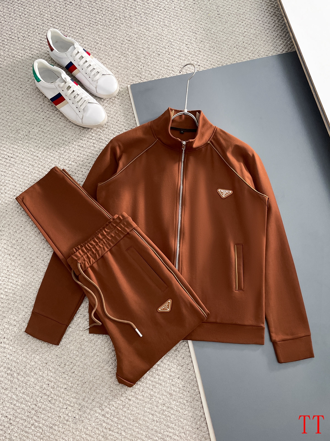 Cheap Prada Tracksuits for Men in 225215, $90 USD- [IB225215] - Replica Prada Tracksuits for Men