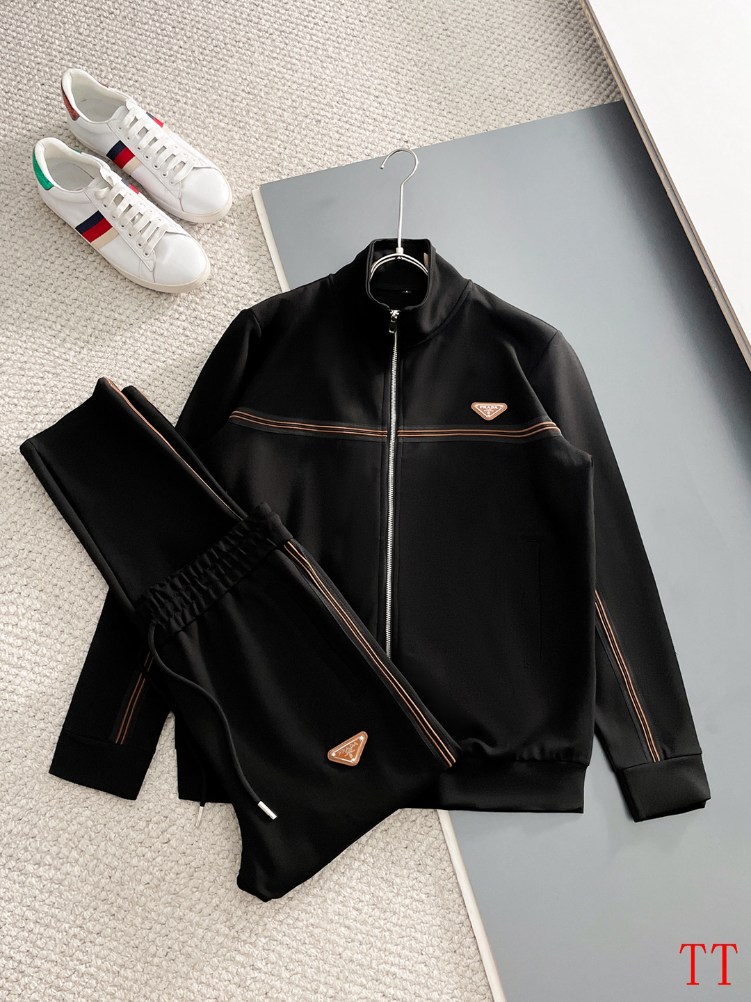 Cheap Prada Tracksuits for Men in 225216, $90 USD- [IB225216] - Replica Prada Tracksuits for Men
