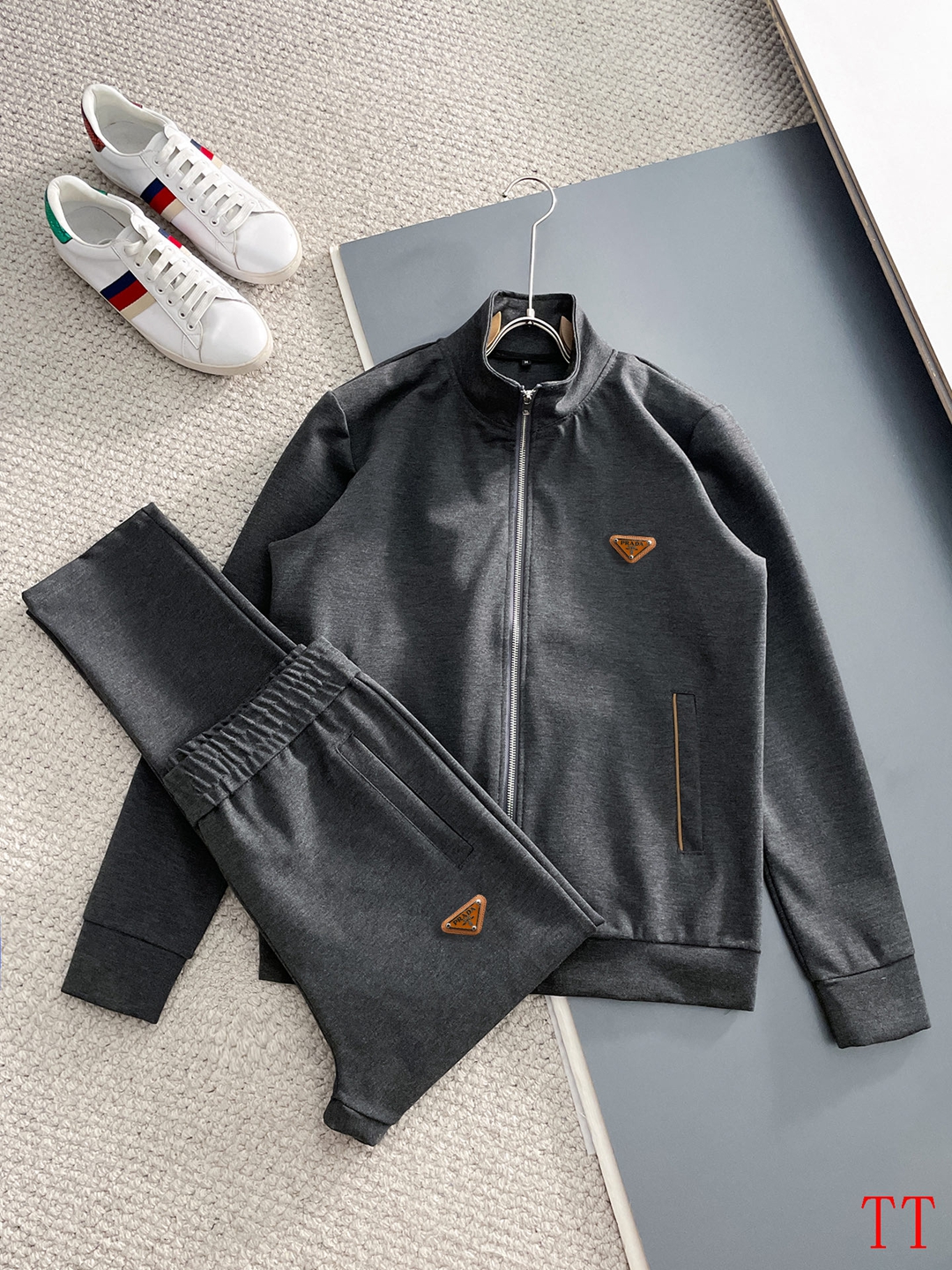 Cheap Prada Tracksuits for Men in 225217, $90 USD- [IB225217] - Replica Prada Tracksuits for Men