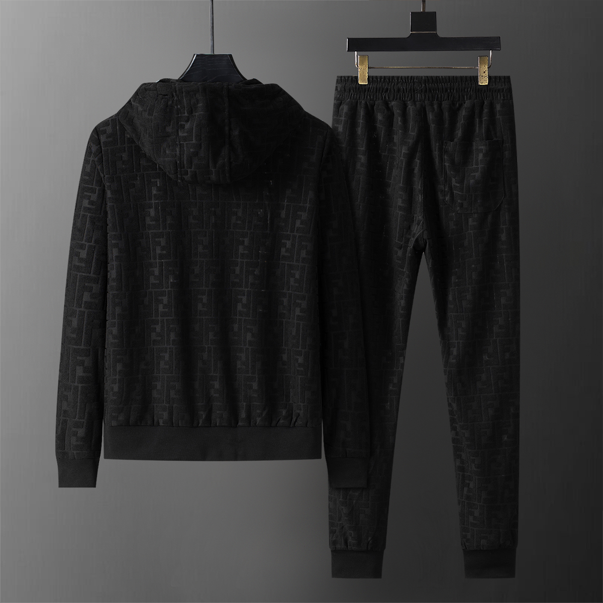 Cheap Fendi Tracksuits for Men in 225258, $85 USD- [IB225258] - Replica Fendi Tracksuits for Men