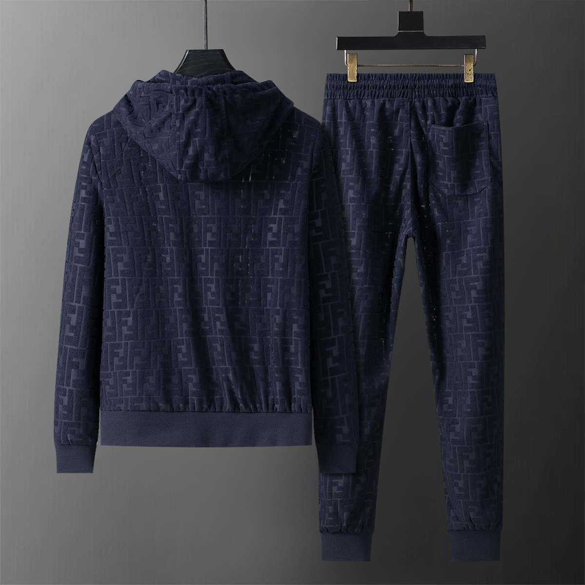 Cheap Fendi Tracksuits for Men in 225259, $85 USD- [IB225259] - Replica Fendi Tracksuits for Men