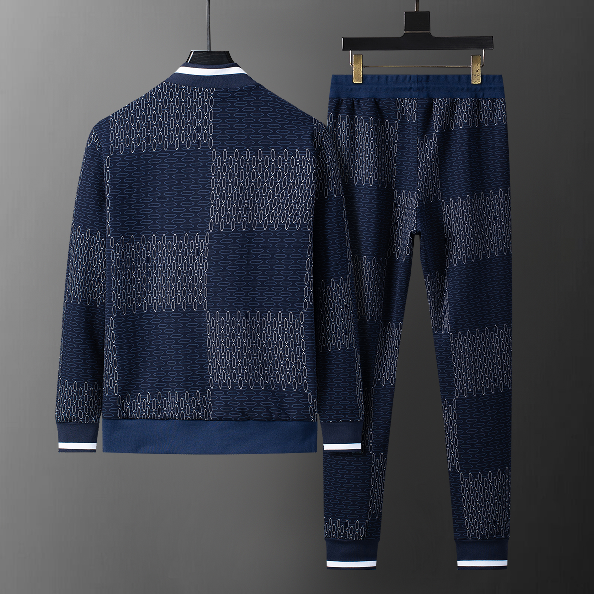 Cheap Louis Vuitton Tracksuits for Men in 225272, $85 USD- [IB225272] - Replica Louis Vuitton Tracksuits for Men