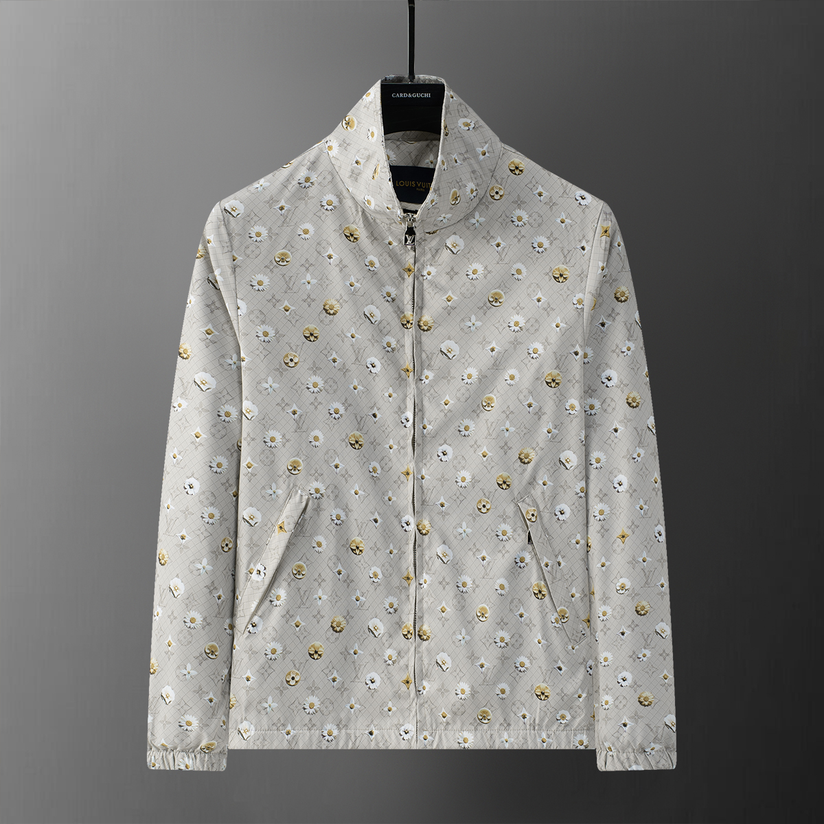 Cheap Louis Vuitton Thin Jackets For Men in 225284, $70 USD- [IB225284] - Replica Louis Vuitton Thin Jackets For Men