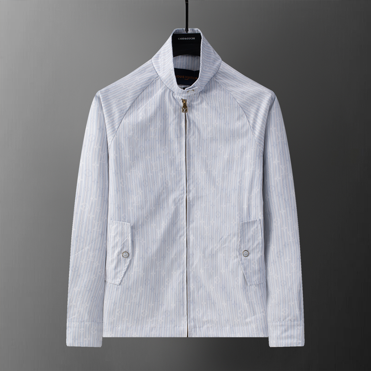 Cheap Louis Vuitton Thin Jackets For Men in 225285, $70 USD- [IB225285] - Replica Louis Vuitton Thin Jackets For Men