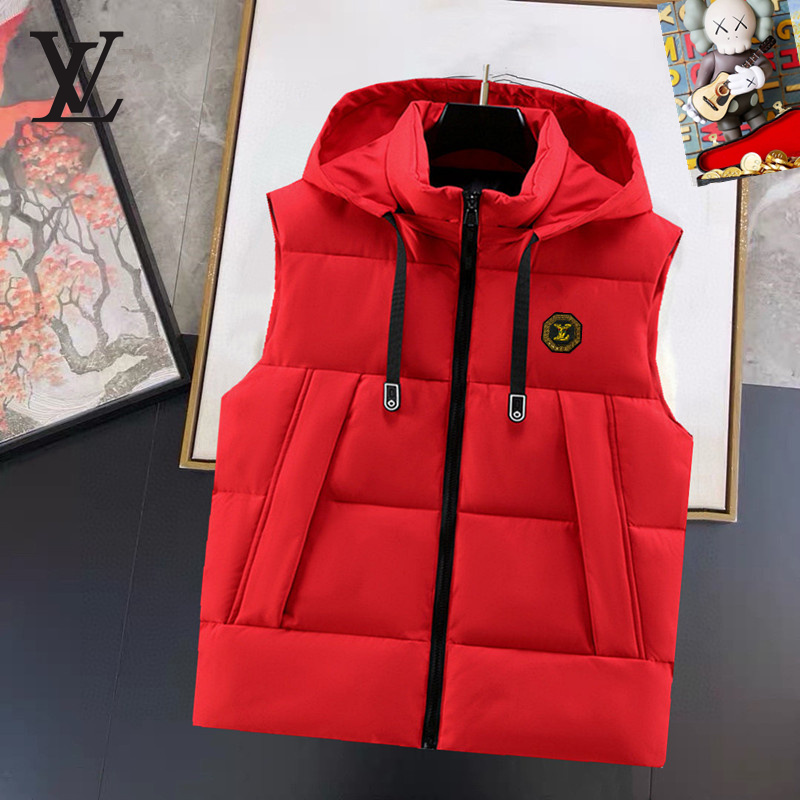 Cheap Louis Vuitton Thick Jackets For Men in 225321, $105 USD- [IB225321] - Replica Louis Vuitton Thick Jackets For Men