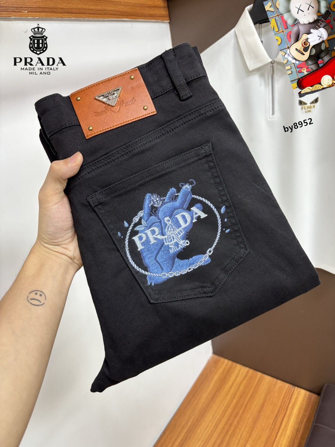 Cheap Proda Jeans for Men in 225347, $70 USD- [IB225347] - Replica Proda Jeans for Men