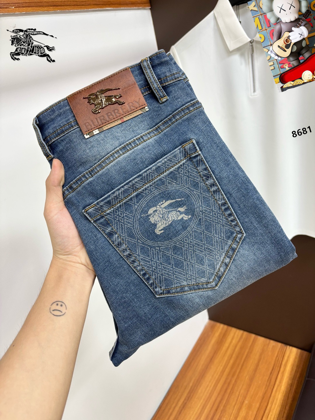 Cheap Burberry Jeans for Men in 225349, $70 USD- [IB225349] - Replica Burberry Jeans for Men