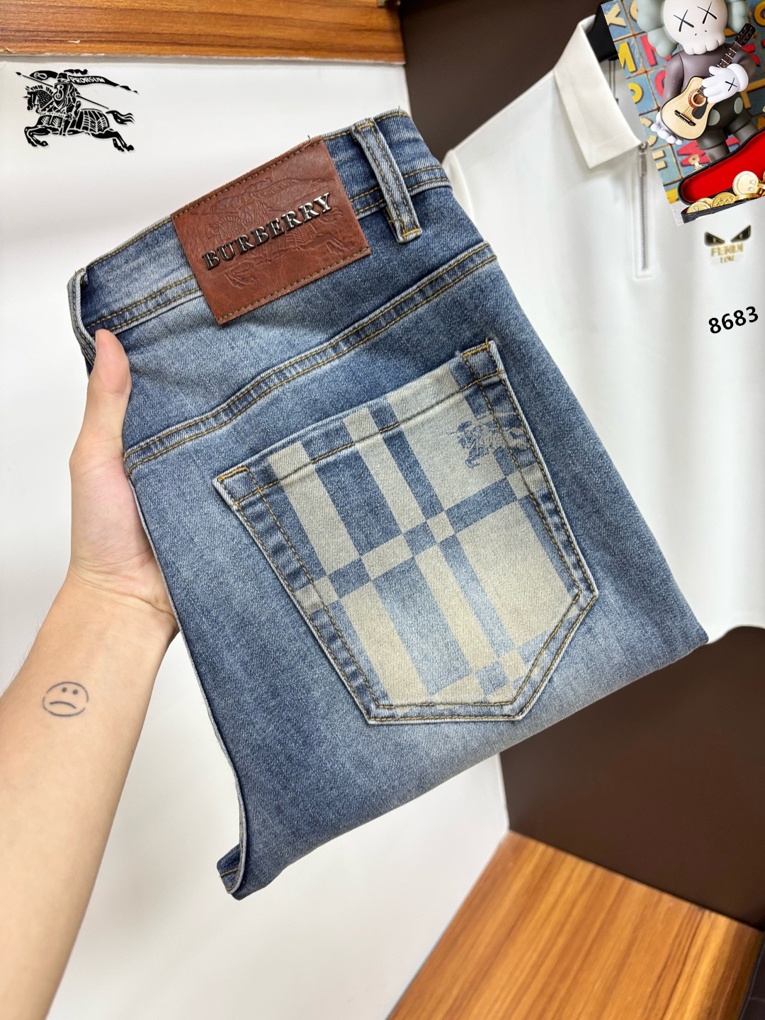 Cheap Burberry Jeans for Men in 225352, $70 USD- [IB225352] - Replica Burberry Jeans for Men