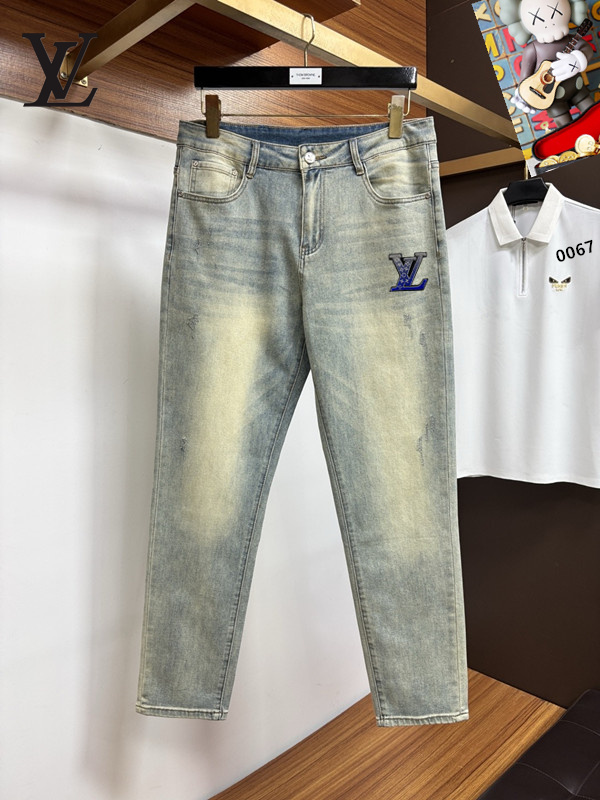 Cheap Louis Vuitton Jeans for Men in 225355, $70 USD- [IB225355] - Replica Louis Vuitton Jeans for Men