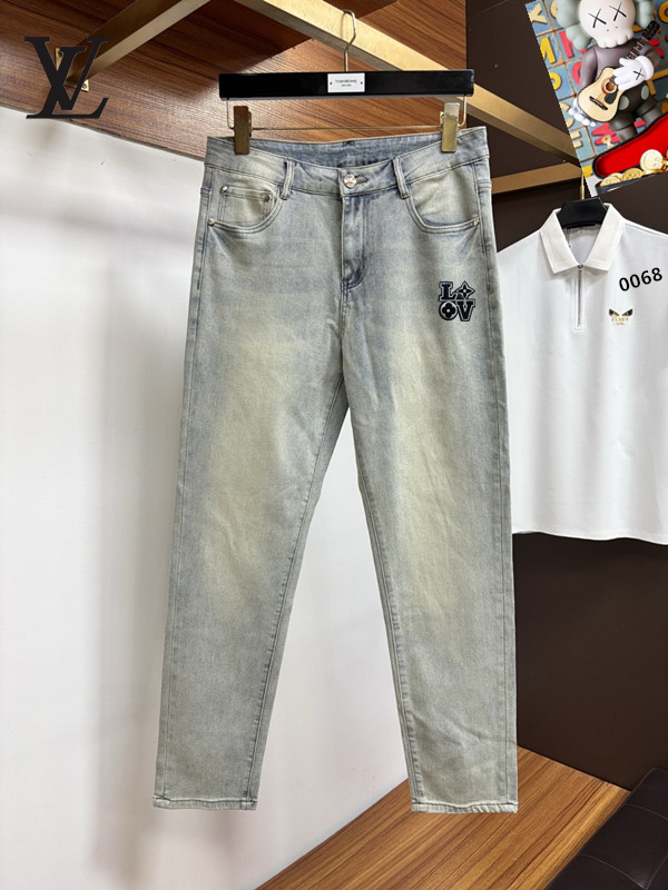 Cheap Louis Vuitton Jeans for Men in 225356, $70 USD- [IB225356] - Replica Louis Vuitton Jeans for Men