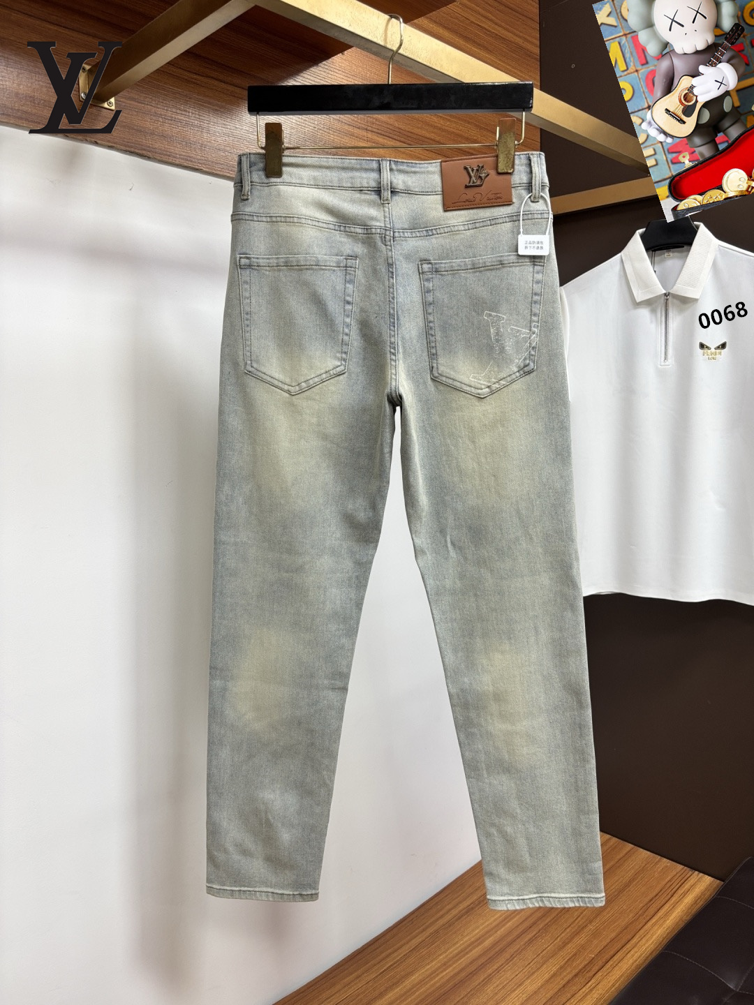 Cheap Louis Vuitton Jeans for Men in 225356, $70 USD- [IB225356] - Replica Louis Vuitton Jeans for Men