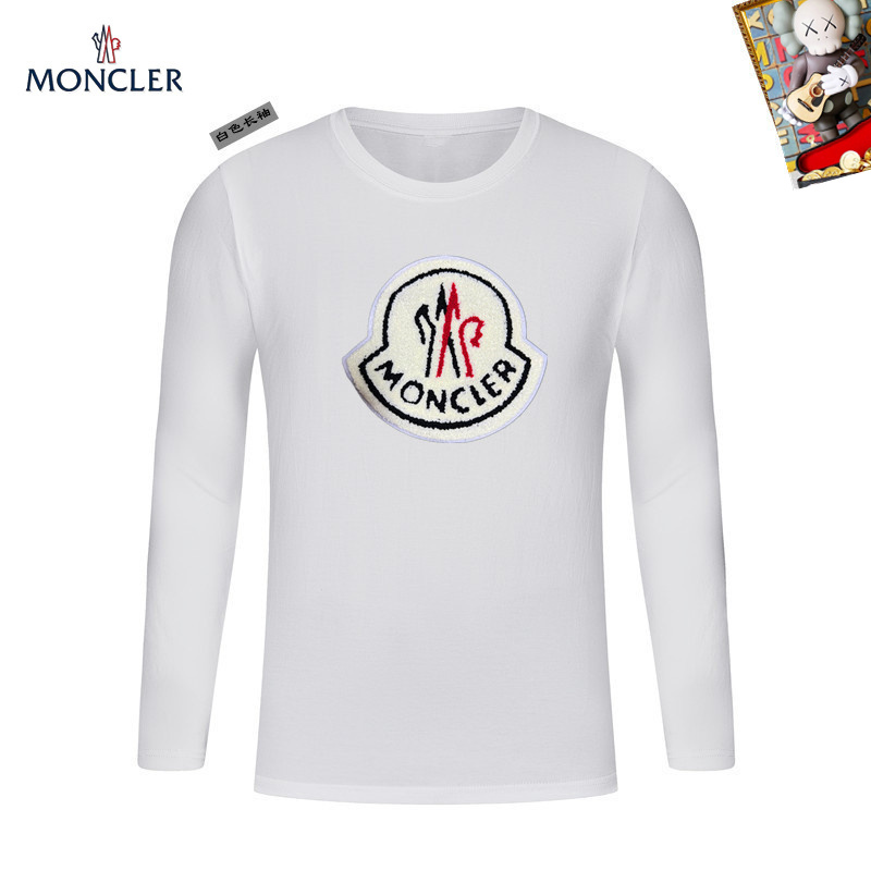 Cheap Moncler Long-Sleeved T-shirts for Men in 225377, $45 USD- [IB225377] - Replica Moncler Long-Sleeved T-shirts for Men