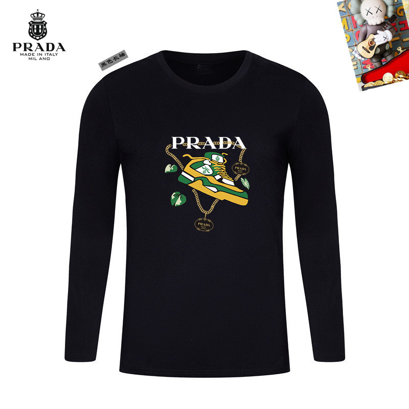 Cheap Prade Long-Sleeved T-Shirts for Men in 225382, $45 USD- [IB225382] - Replica Prade Long-Sleeved T-Shirts for Men