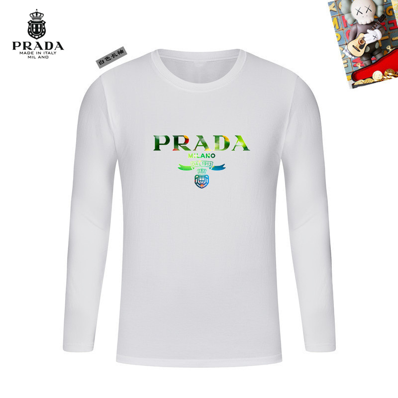 Cheap Prade Long-Sleeved T-Shirts for Men in 225383, $45 USD- [IB225383] - Replica Prade Long-Sleeved T-Shirts for Men
