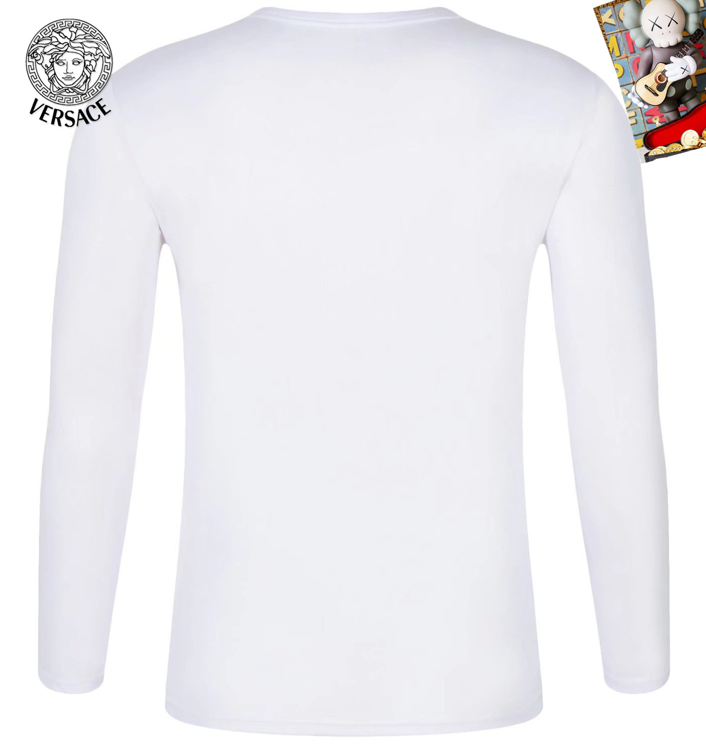 Cheap Versace  Long-Sleeved T-Shirts for Men in 225393, $45 USD- [IB225393] - Replica Versace  Long-Sleeved T-Shirts for Men