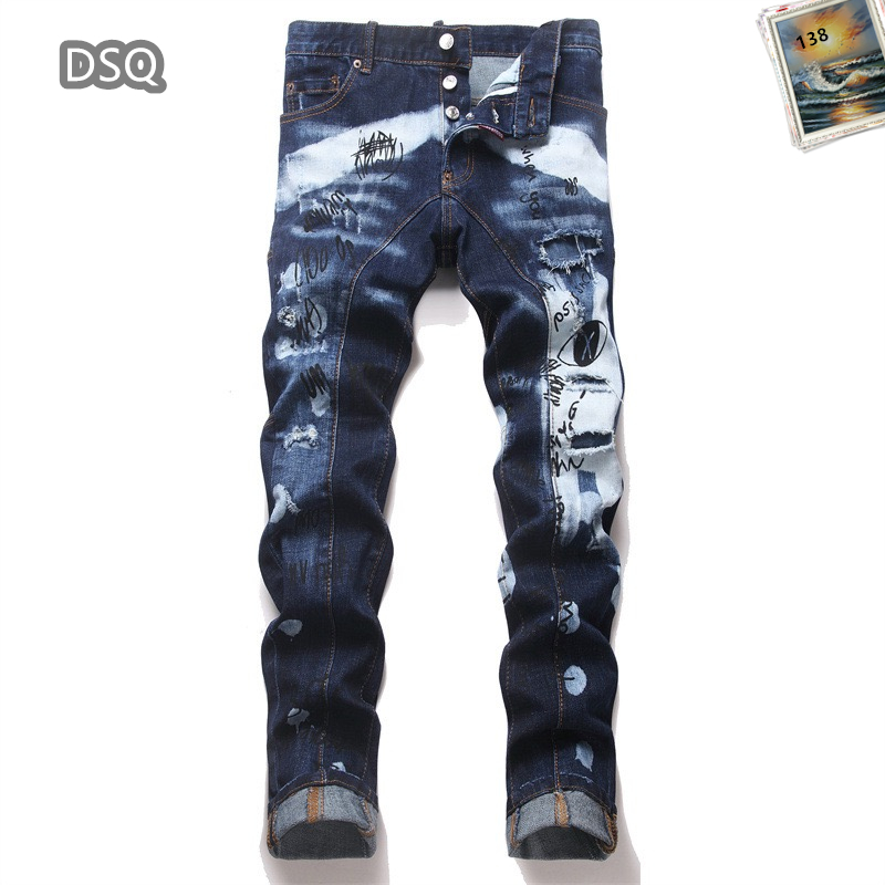 Cheap Dsquared2 Jeans for Men in 225395, $65 USD- [IB225395] - Replica Dsquared2 Jeans for Men