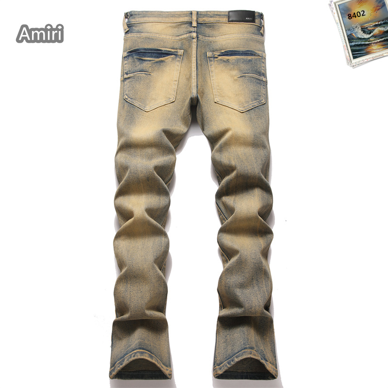 Cheap Amiri Denim Jeans for Men in 225405, $65 USD- [IB225405] - Replica Amiri Denim Jeans for Men