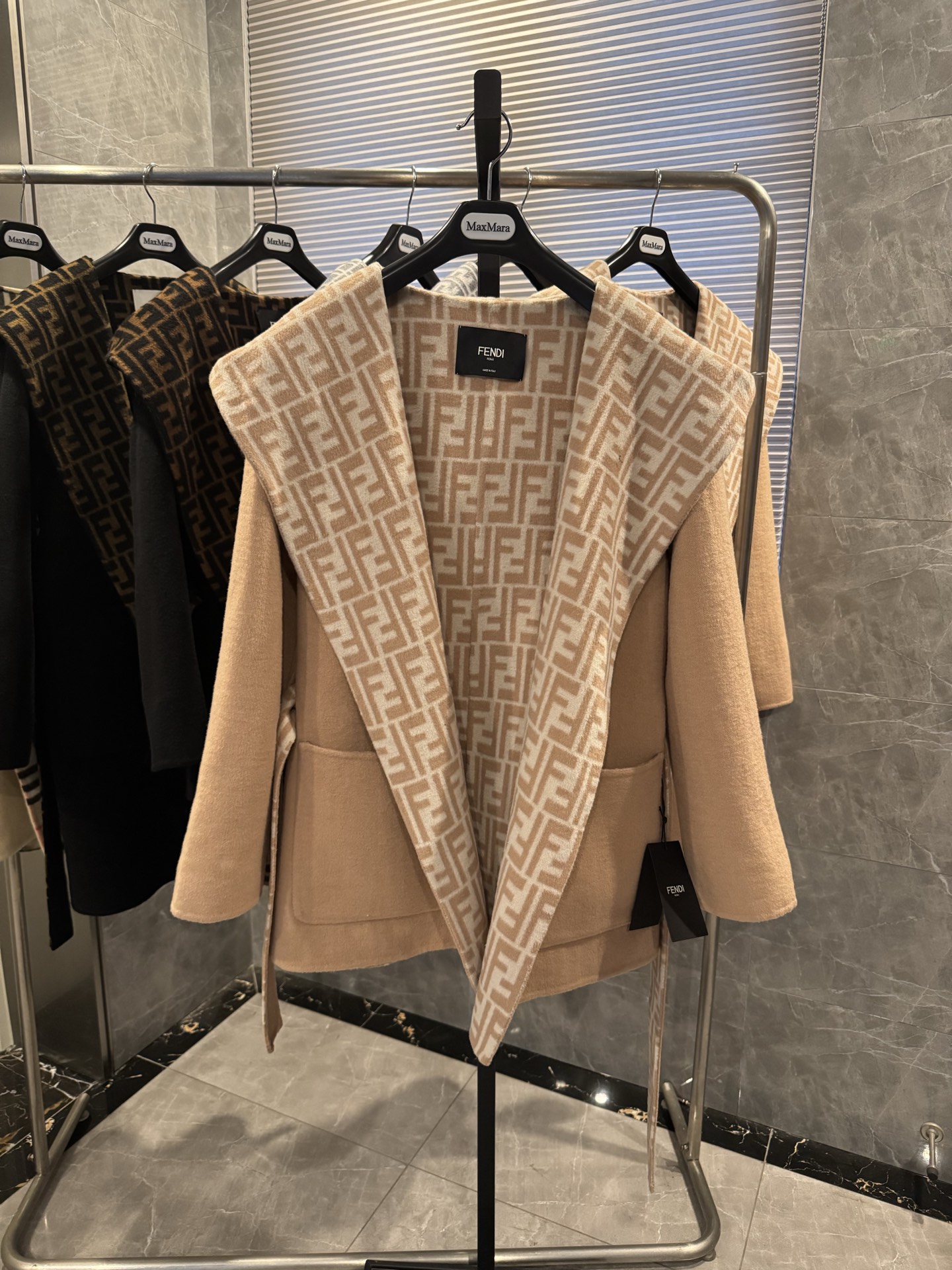 Cheap Fendi Jackets for Women in 225602, $300 USD- [IB225602] - Replica Fendi Jackets for Women