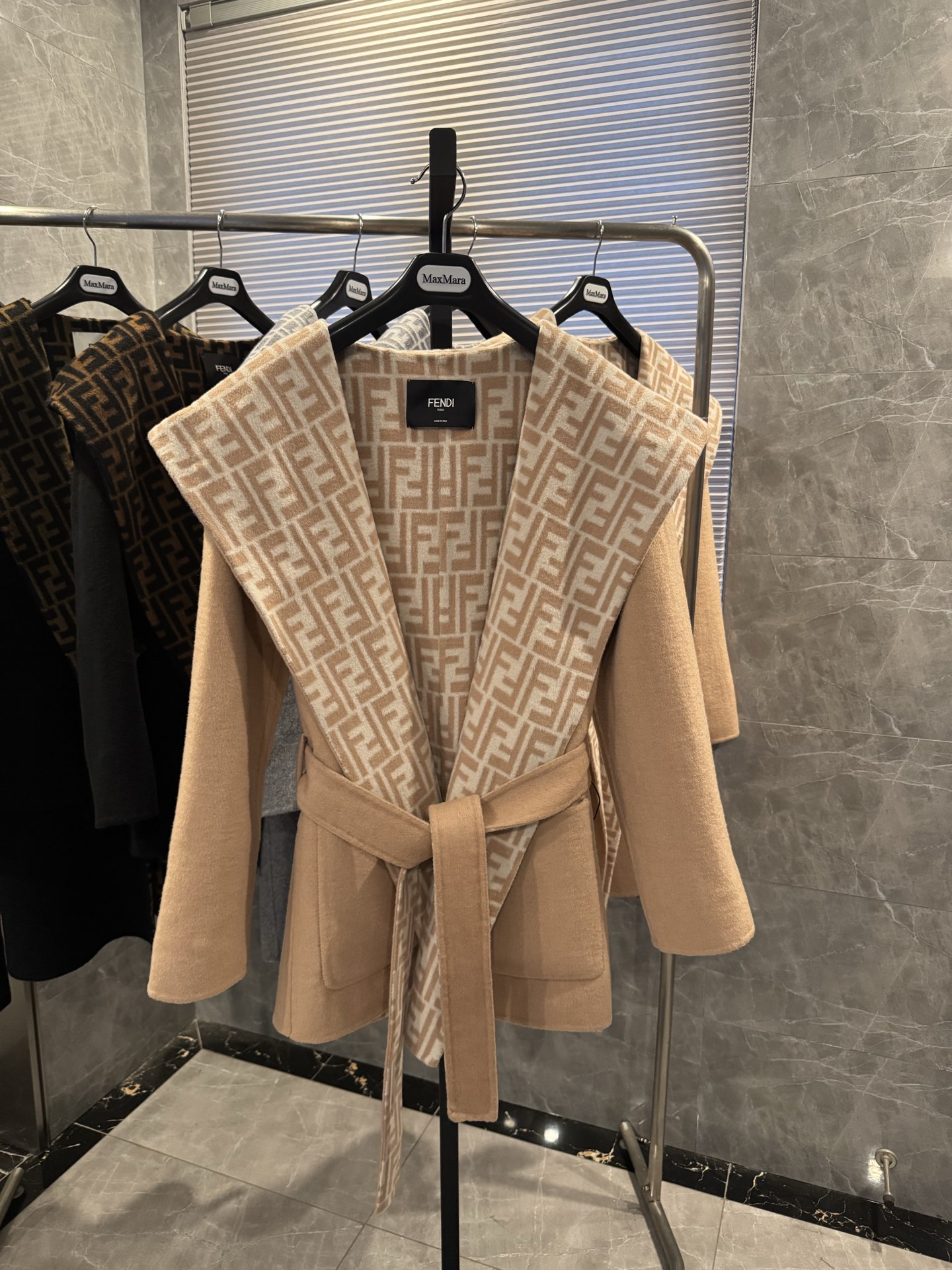 Cheap Fendi Jackets for Women in 225602, $300 USD- [IB225602] - Replica Fendi Jackets for Women