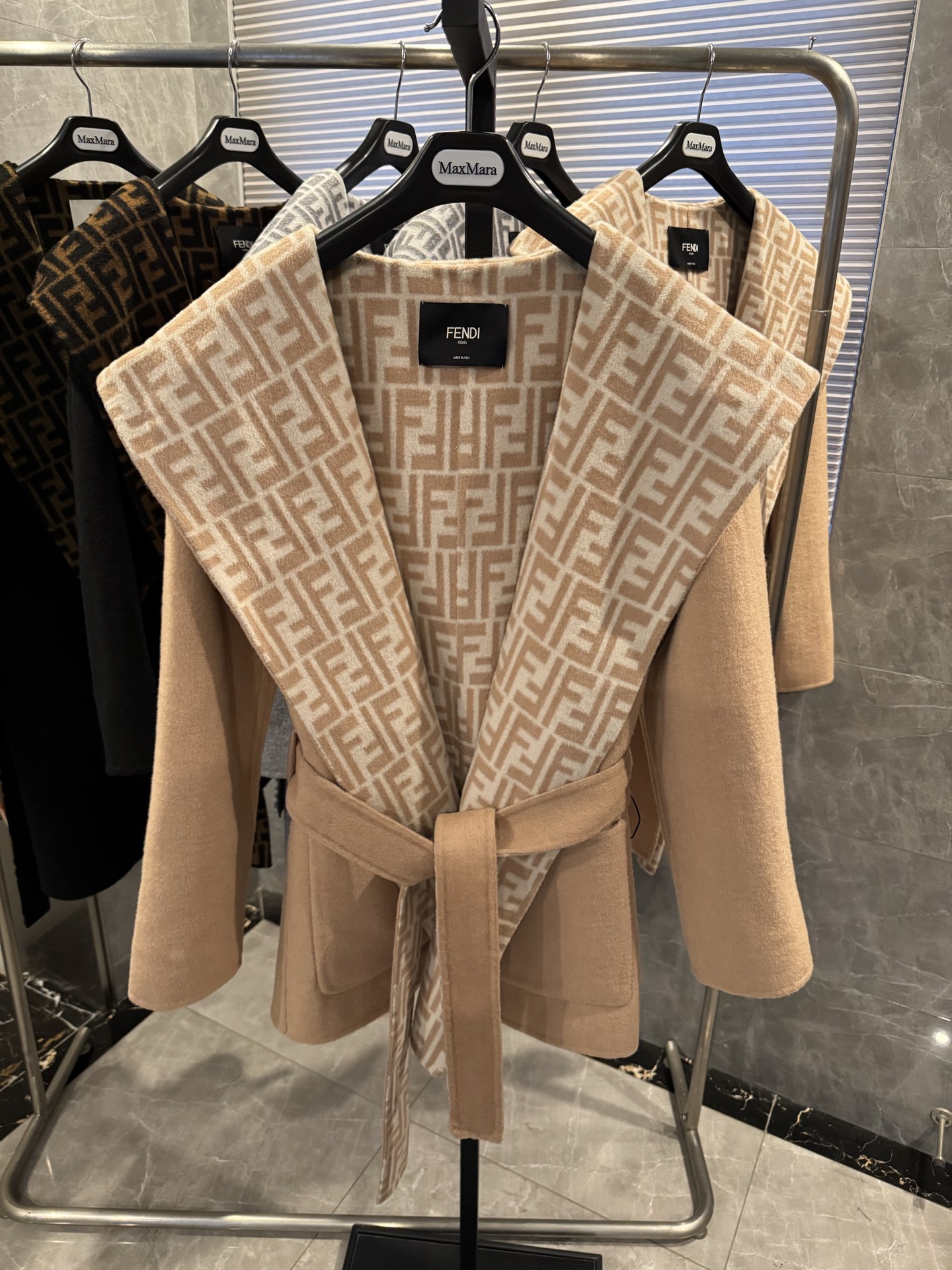 Cheap Fendi Jackets for Women in 225602, $300 USD- [IB225602] - Replica Fendi Jackets for Women