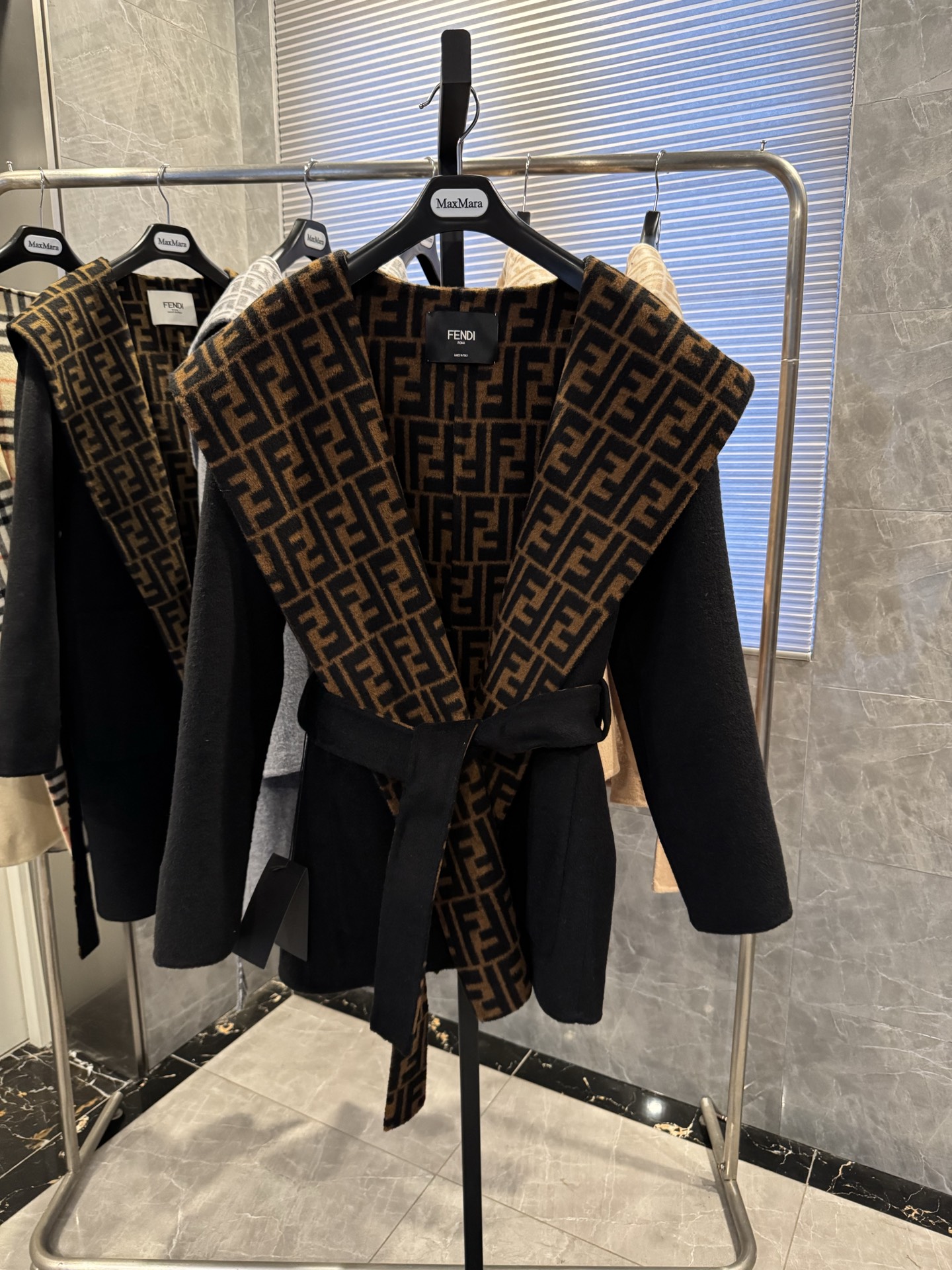 Cheap Fendi Jackets for Women in 225603, $300 USD- [IB225603] - Replica Fendi Jackets for Women