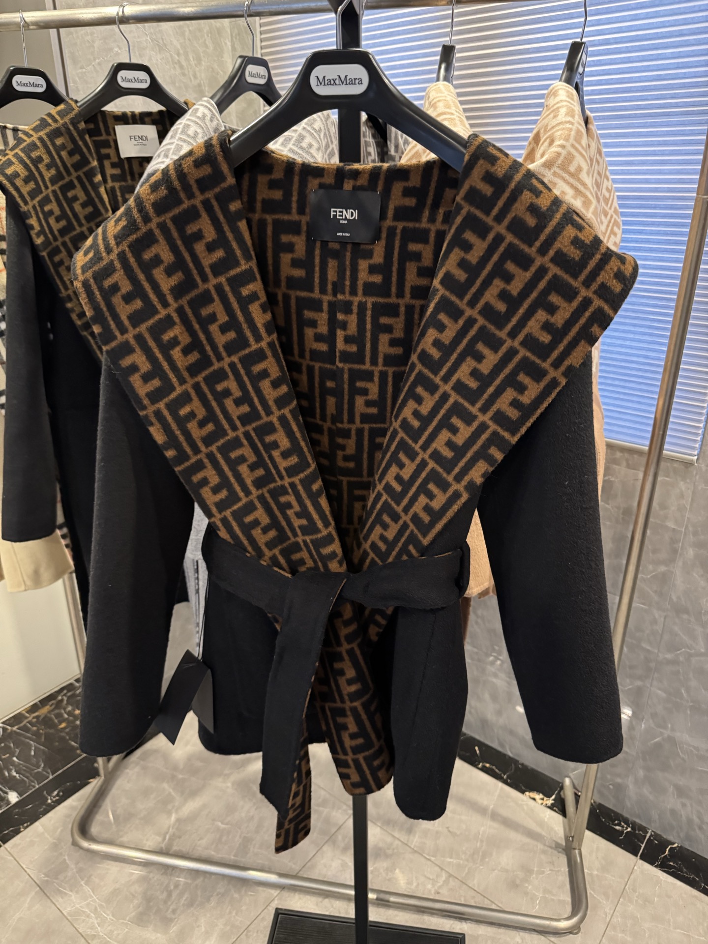 Cheap Fendi Jackets for Women in 225603, $300 USD- [IB225603] - Replica Fendi Jackets for Women