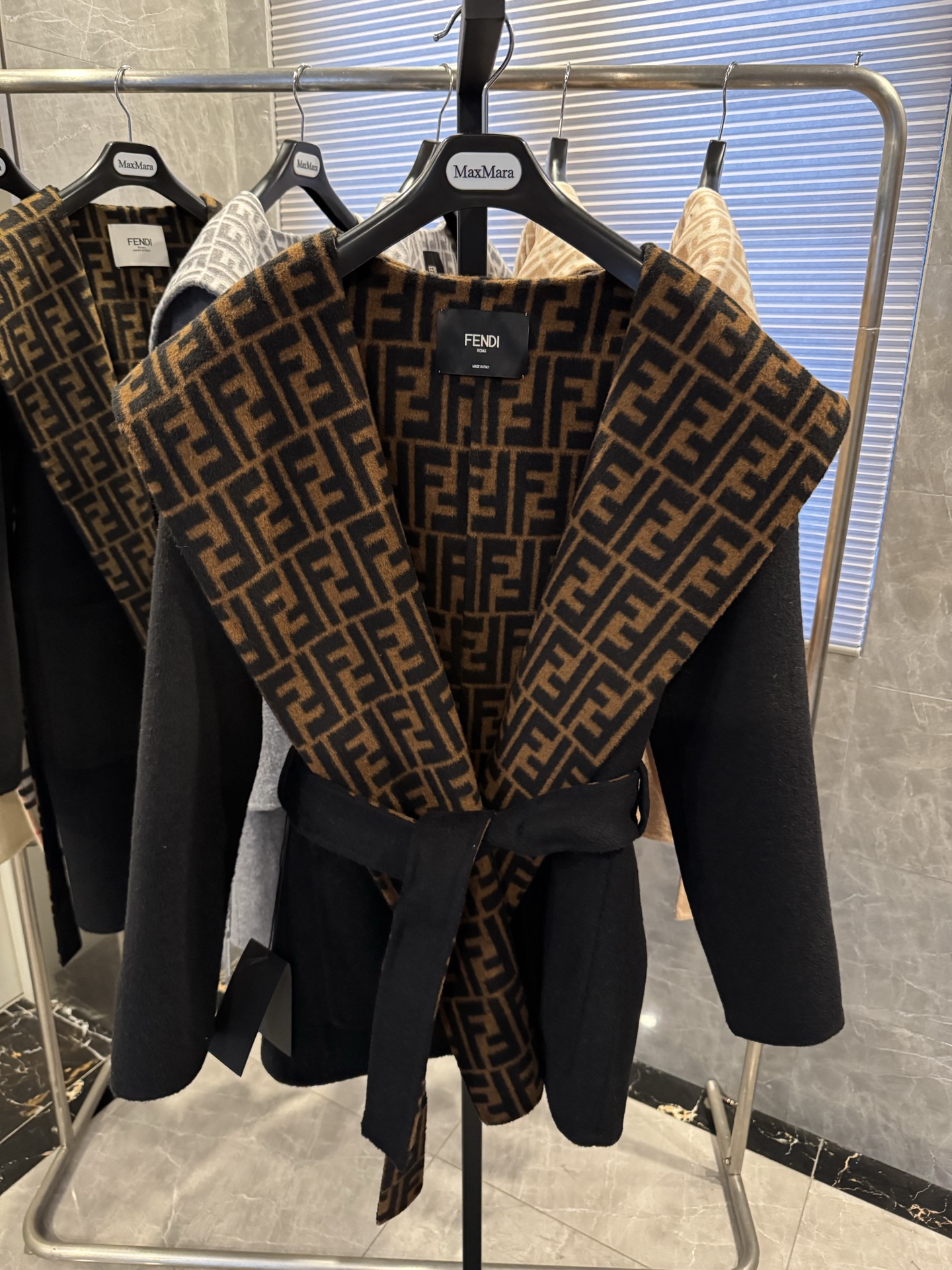 Cheap Fendi Jackets for Women in 225603, $300 USD- [IB225603] - Replica Fendi Jackets for Women