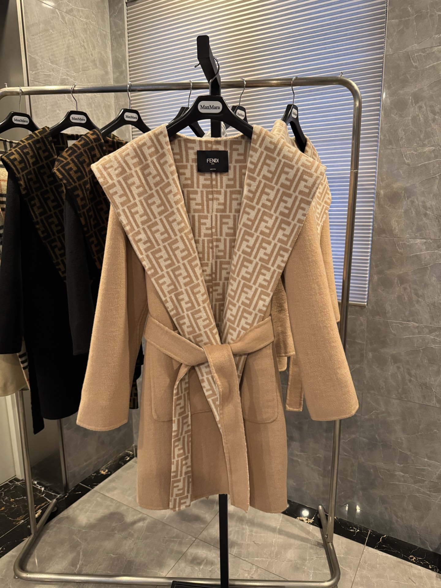Cheap Fendi Jackets for Women in 225604, $320 USD- [IB225604] - Replica Fendi Jackets for Women