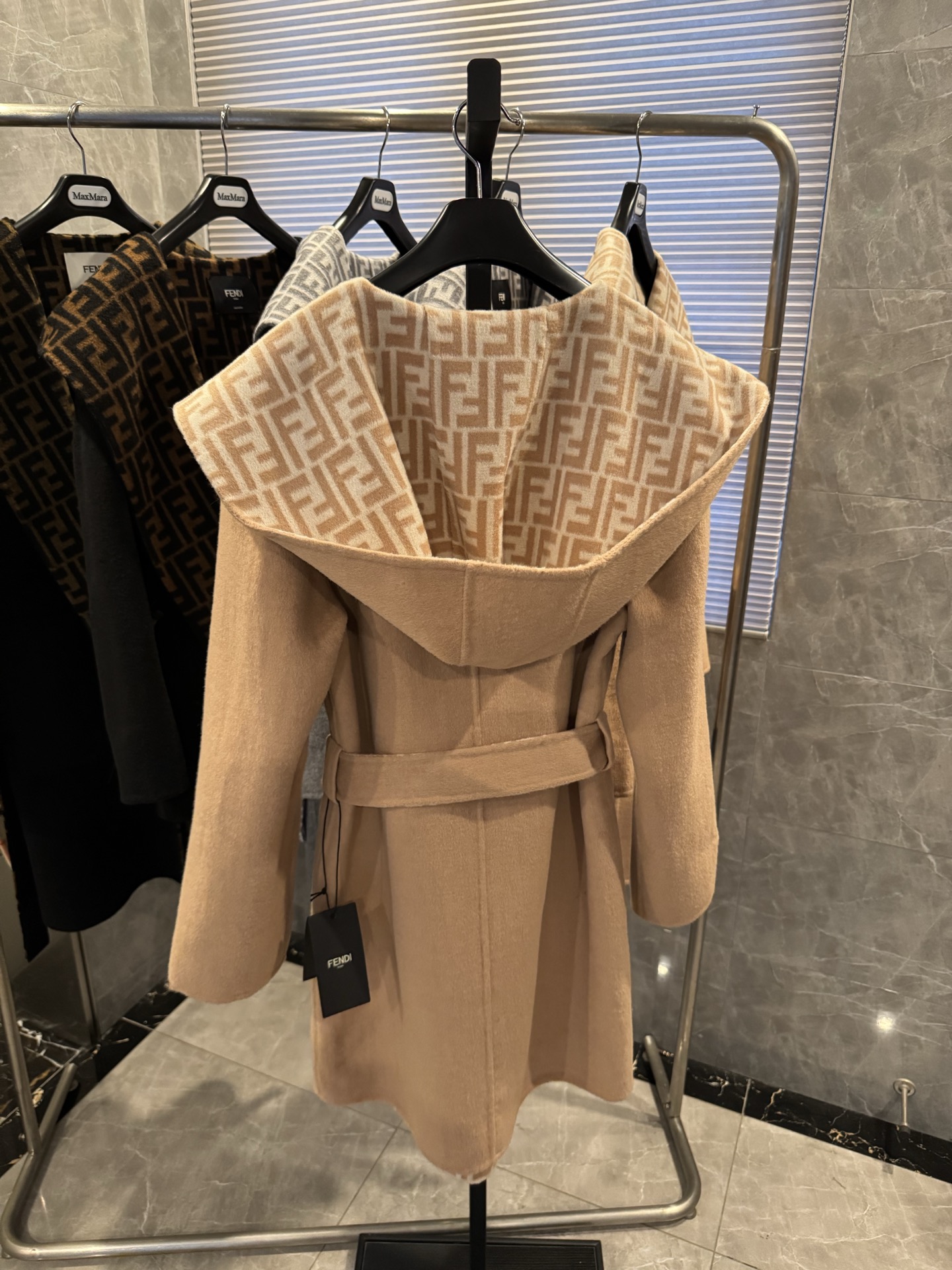 Cheap Fendi Jackets for Women in 225604, $320 USD- [IB225604] - Replica Fendi Jackets for Women