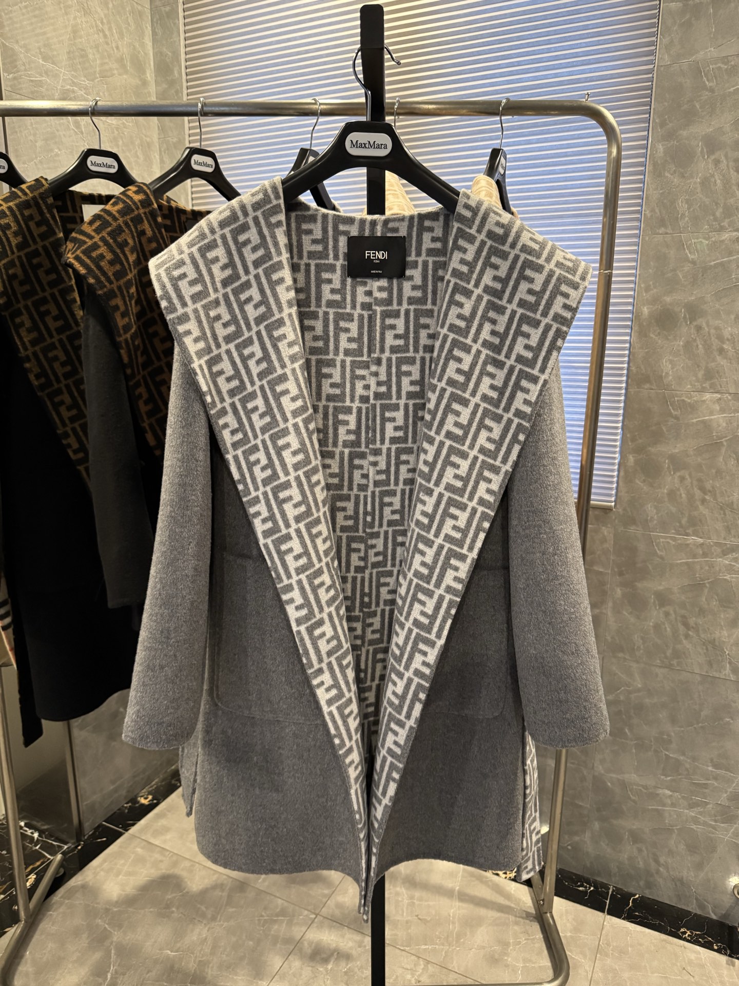 Cheap Fendi Jackets for Women in 225605, $320 USD- [IB225605] - Replica Fendi Jackets for Women
