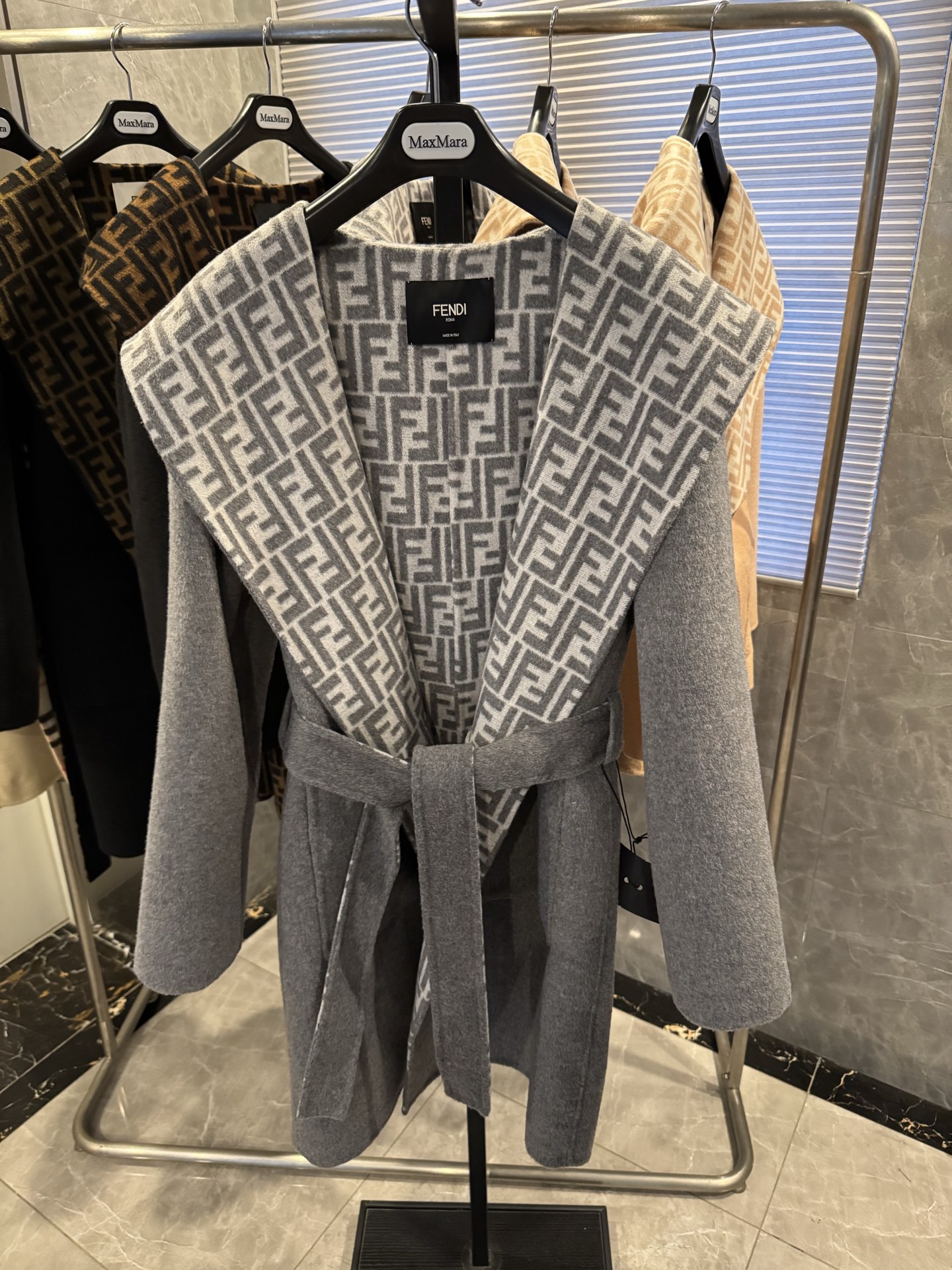 Cheap Fendi Jackets for Women in 225605, $320 USD- [IB225605] - Replica Fendi Jackets for Women