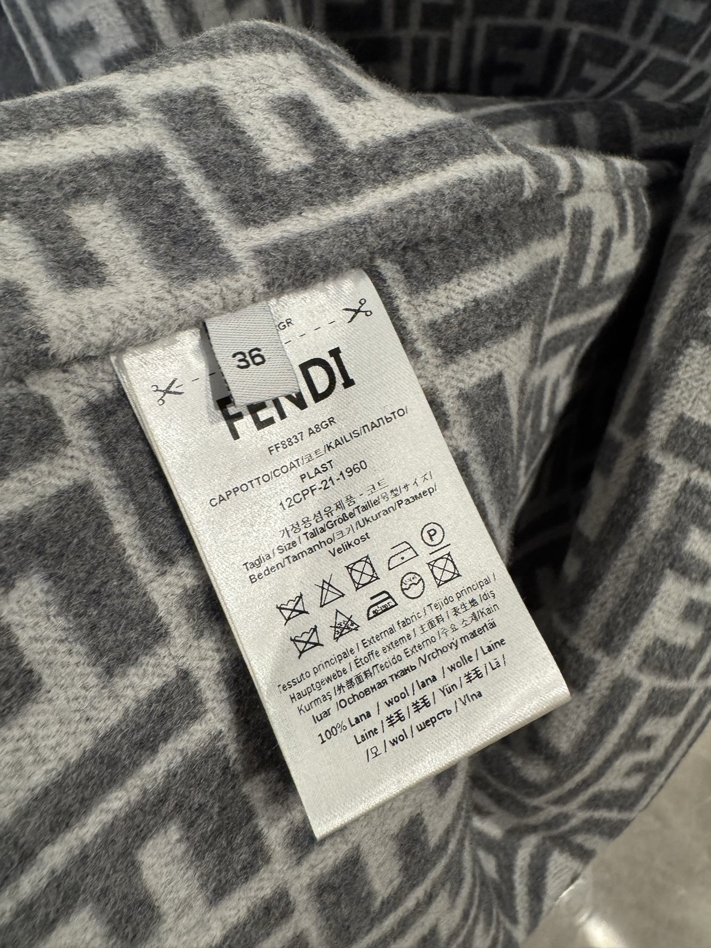 Cheap Fendi Jackets for Women in 225605, $320 USD- [IB225605] - Replica Fendi Jackets for Women