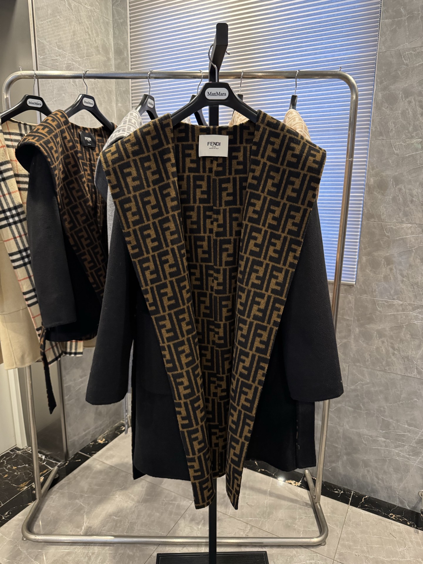 Cheap Fendi Jackets for Women in 225606, $320 USD- [IB225606] - Replica Fendi Jackets for Women