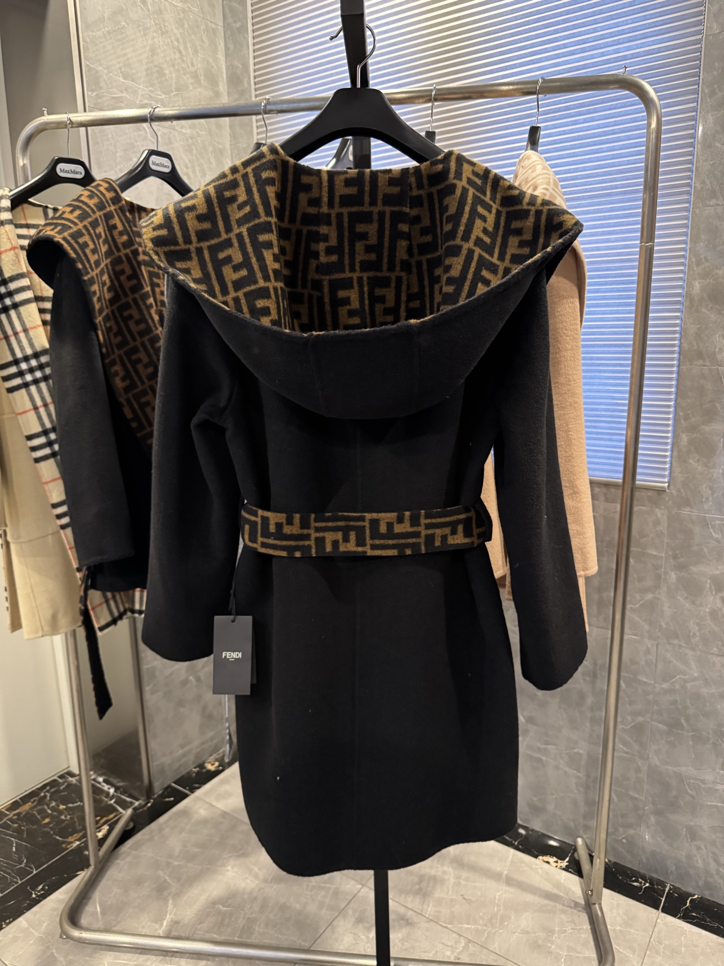 Cheap Fendi Jackets for Women in 225606, $320 USD- [IB225606] - Replica Fendi Jackets for Women