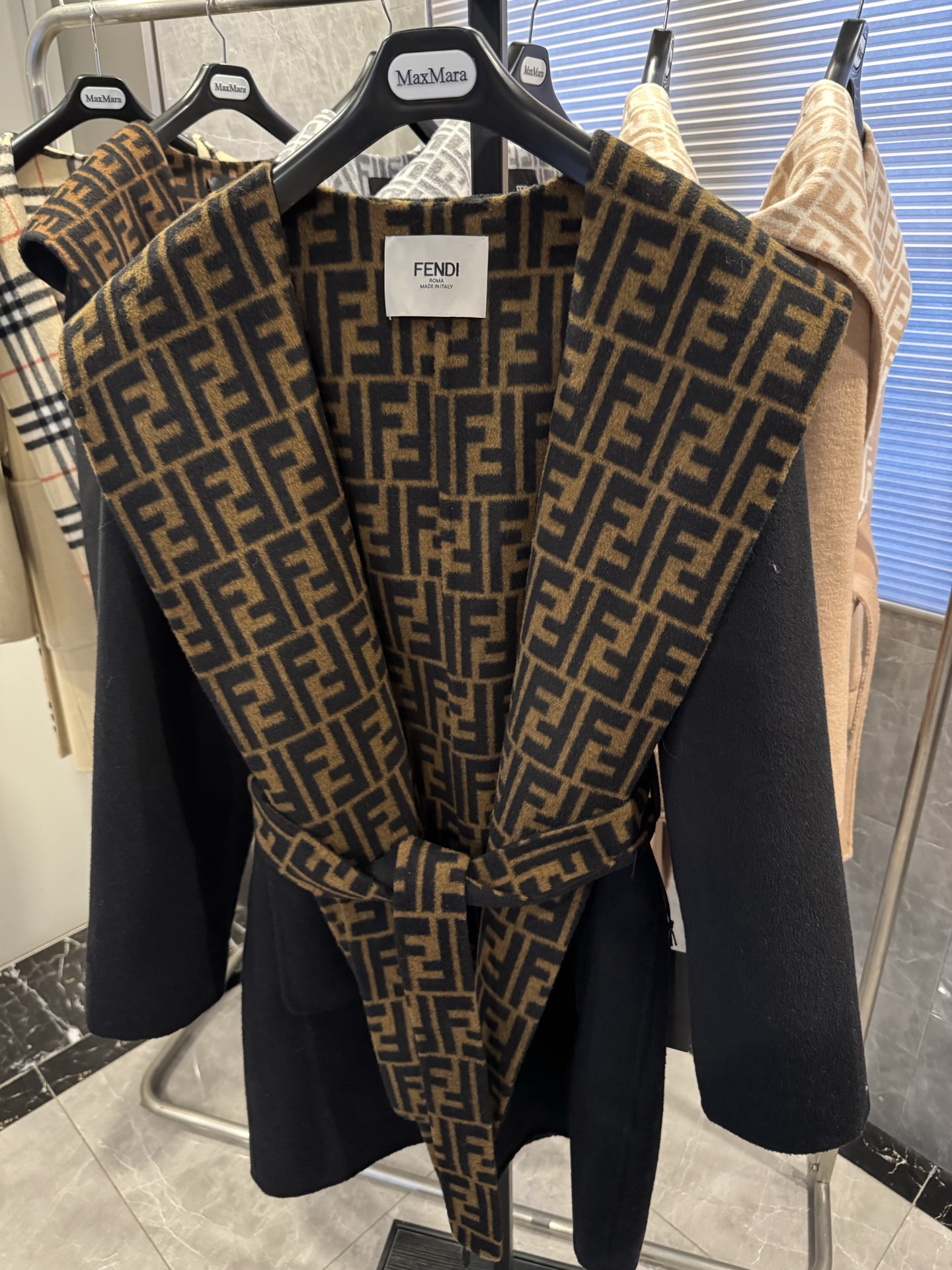 Cheap Fendi Jackets for Women in 225606, $320 USD- [IB225606] - Replica Fendi Jackets for Women