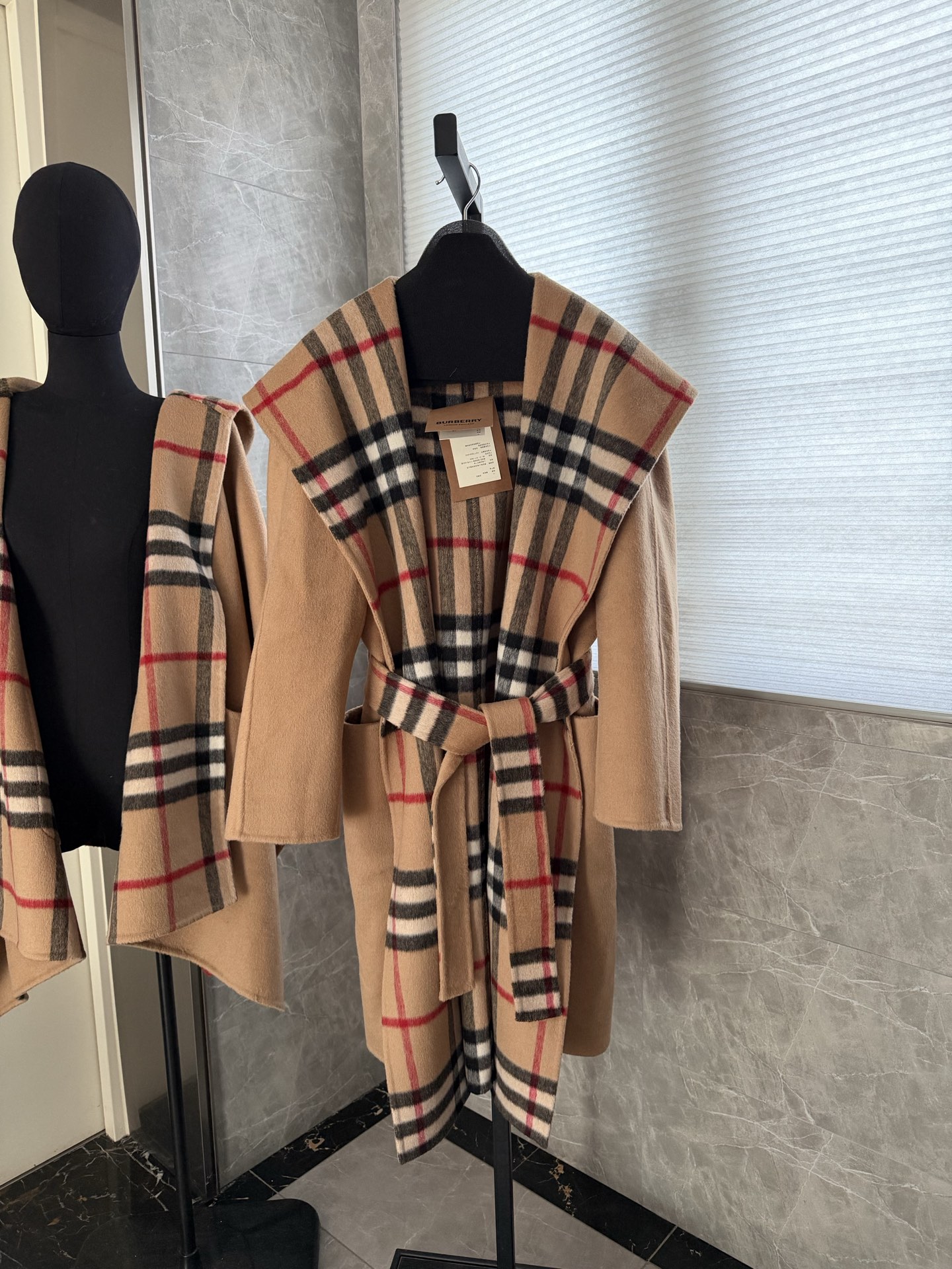 Cheap Burberry Trench Coats For Women in 225607, $300 USD- [IB225607] - Replica Burberry Trench Coats For Women