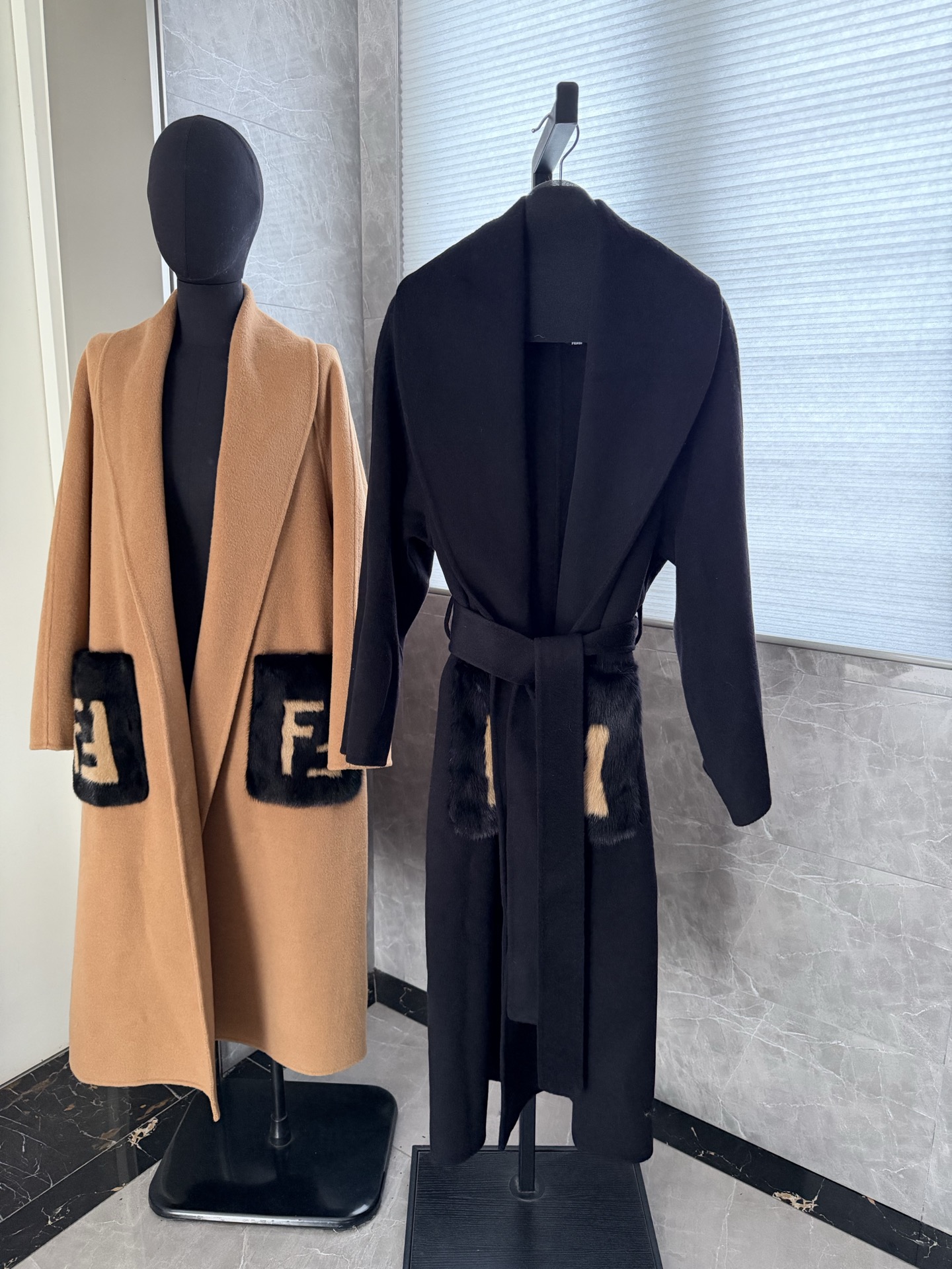 Cheap Fendi Jackets for Women in 225608, $350 USD- [IB225608] - Replica Fendi Jackets for Women